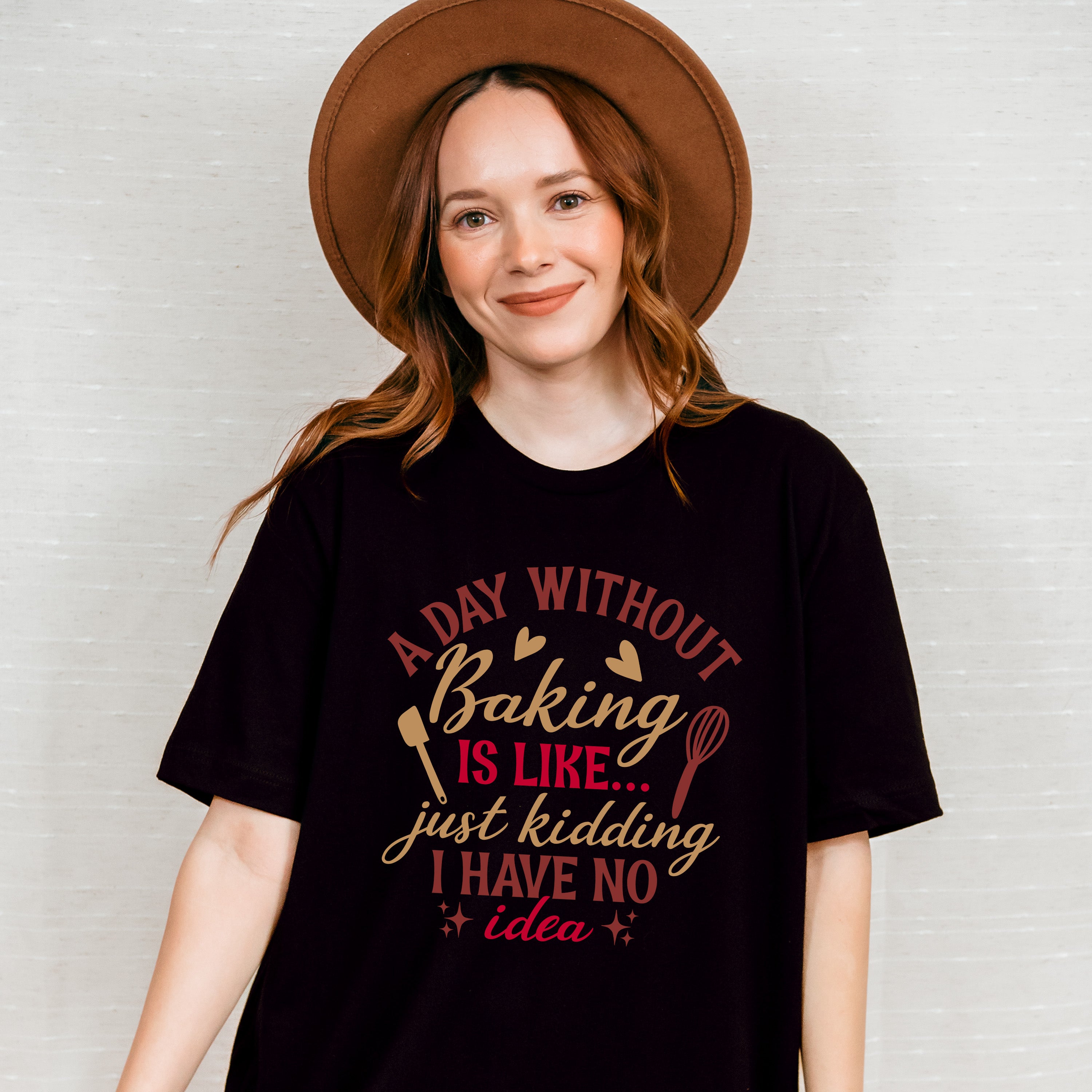 A Day Without Baking - Cooking Unisex Crewneck T-Shirt Sweatshirt Hoodie