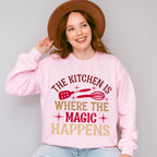 Where The Magic Happens - Cooking Unisex Crewneck T-Shirt Sweatshirt Hoodie
