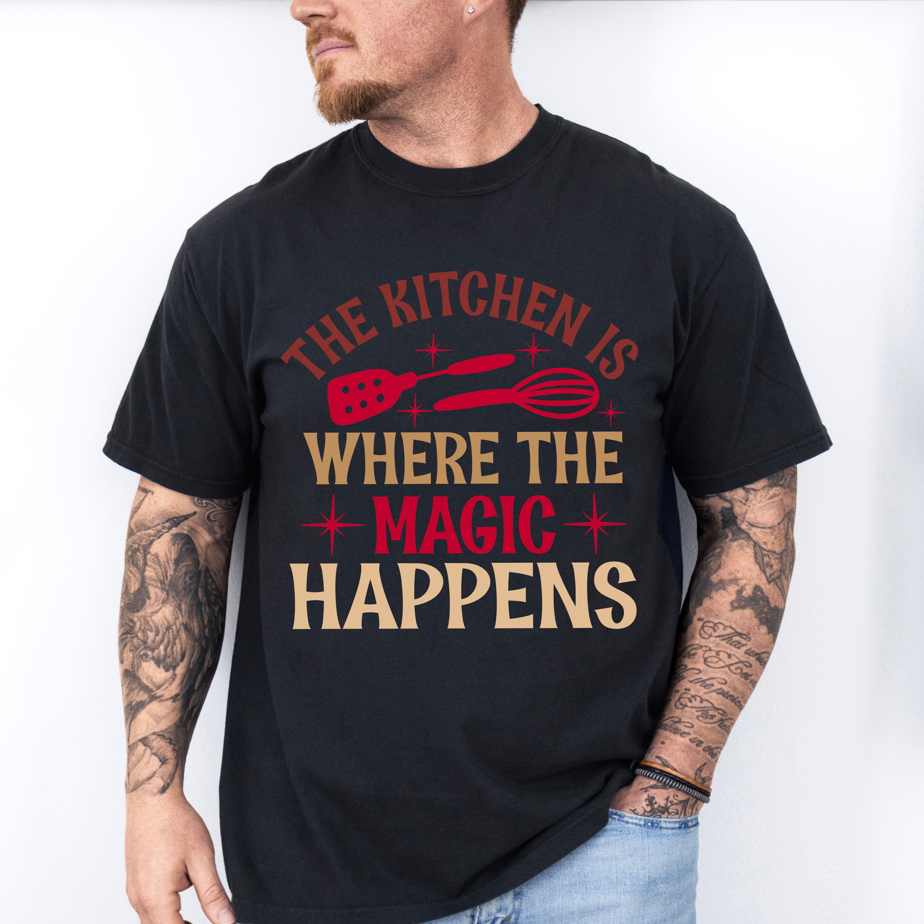Where The Magic Happens - Cooking Unisex Crewneck T-Shirt Sweatshirt Hoodie