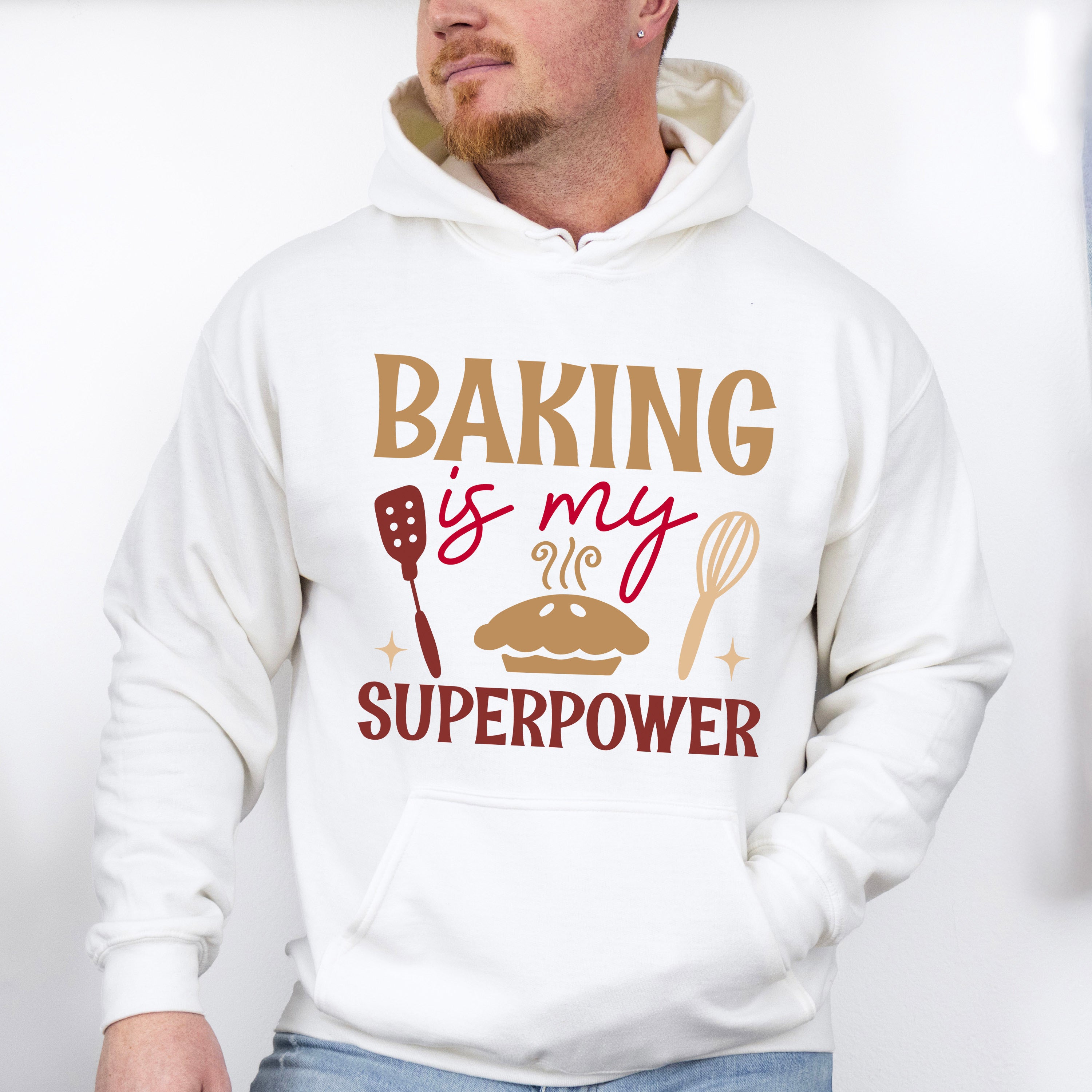 Baking Is My Superpower - Cooking Unisex Crewneck T-Shirt Sweatshirt Hoodie