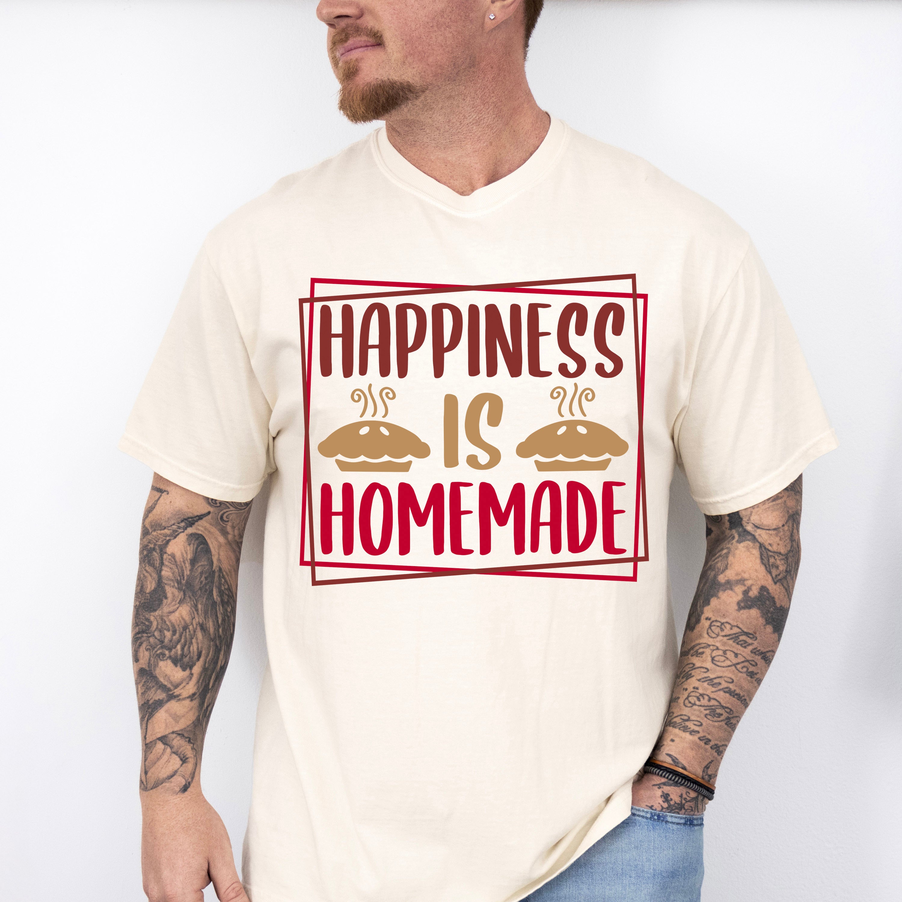 Happiness Is Homemade - Cooking Unisex Crewneck T-Shirt Sweatshirt Hoodie