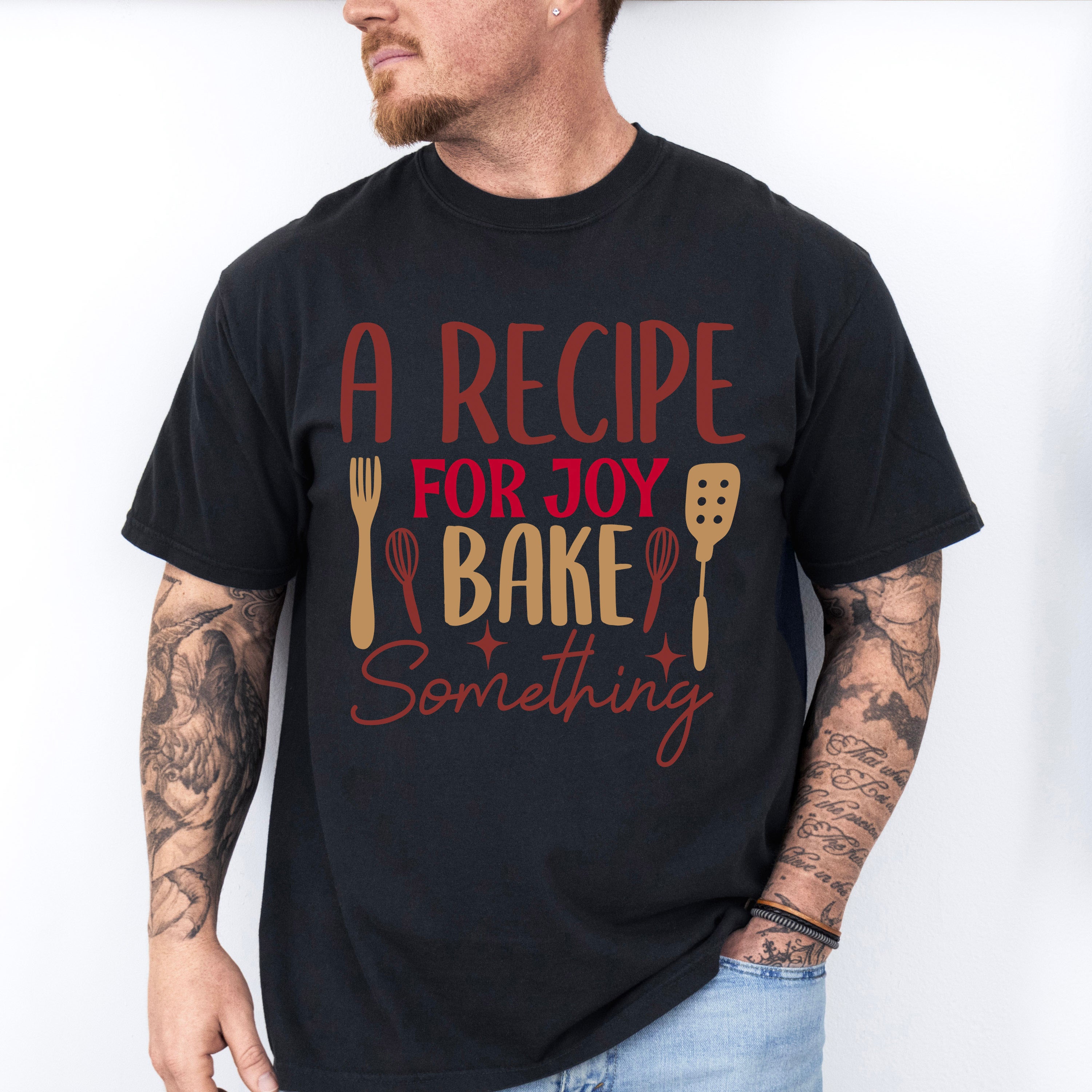 A Recipe For Joy - Cooking Unisex Crewneck T-Shirt Sweatshirt Hoodie