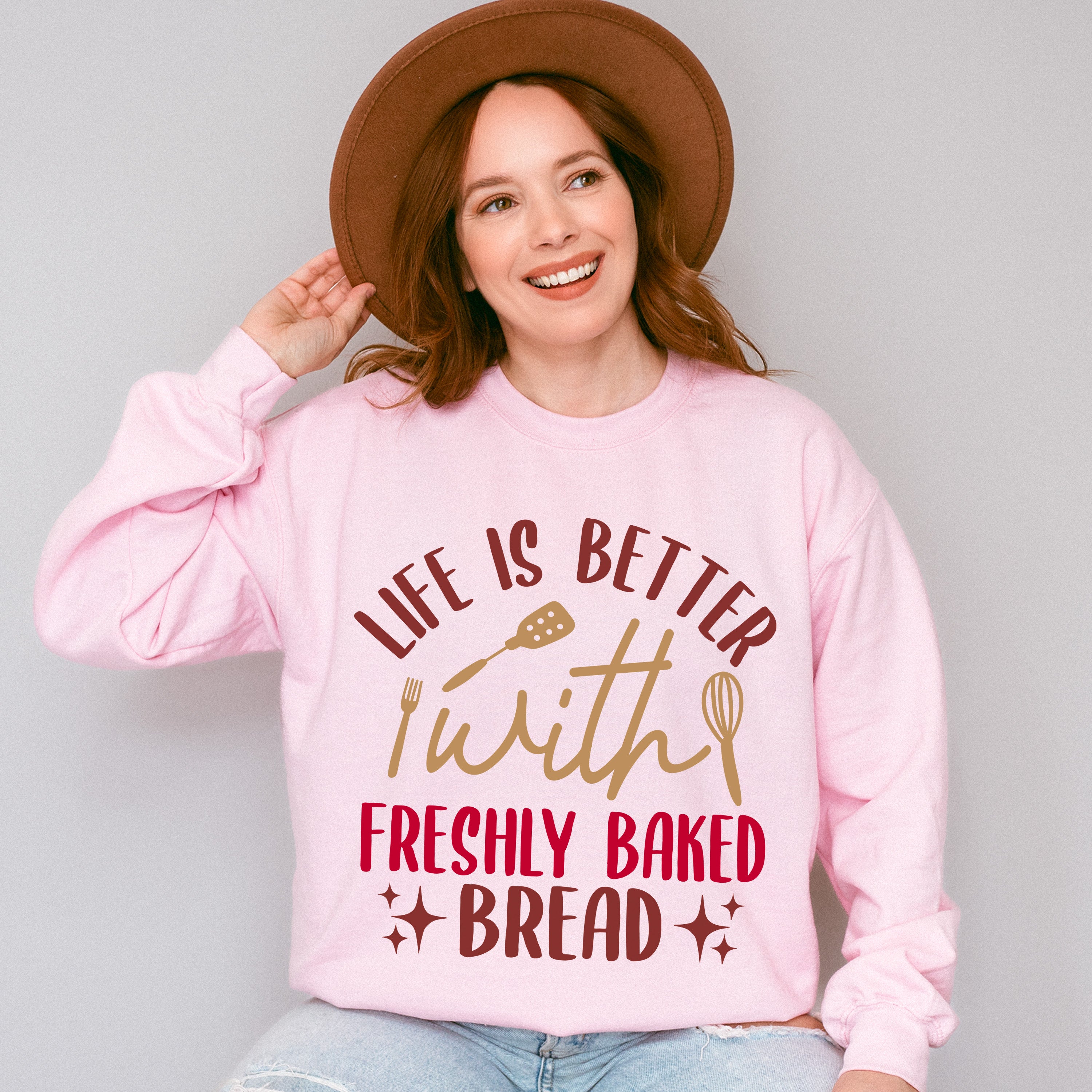 Freshly Baked Bread - Cooking Unisex Crewneck T-Shirt Sweatshirt Hoodie
