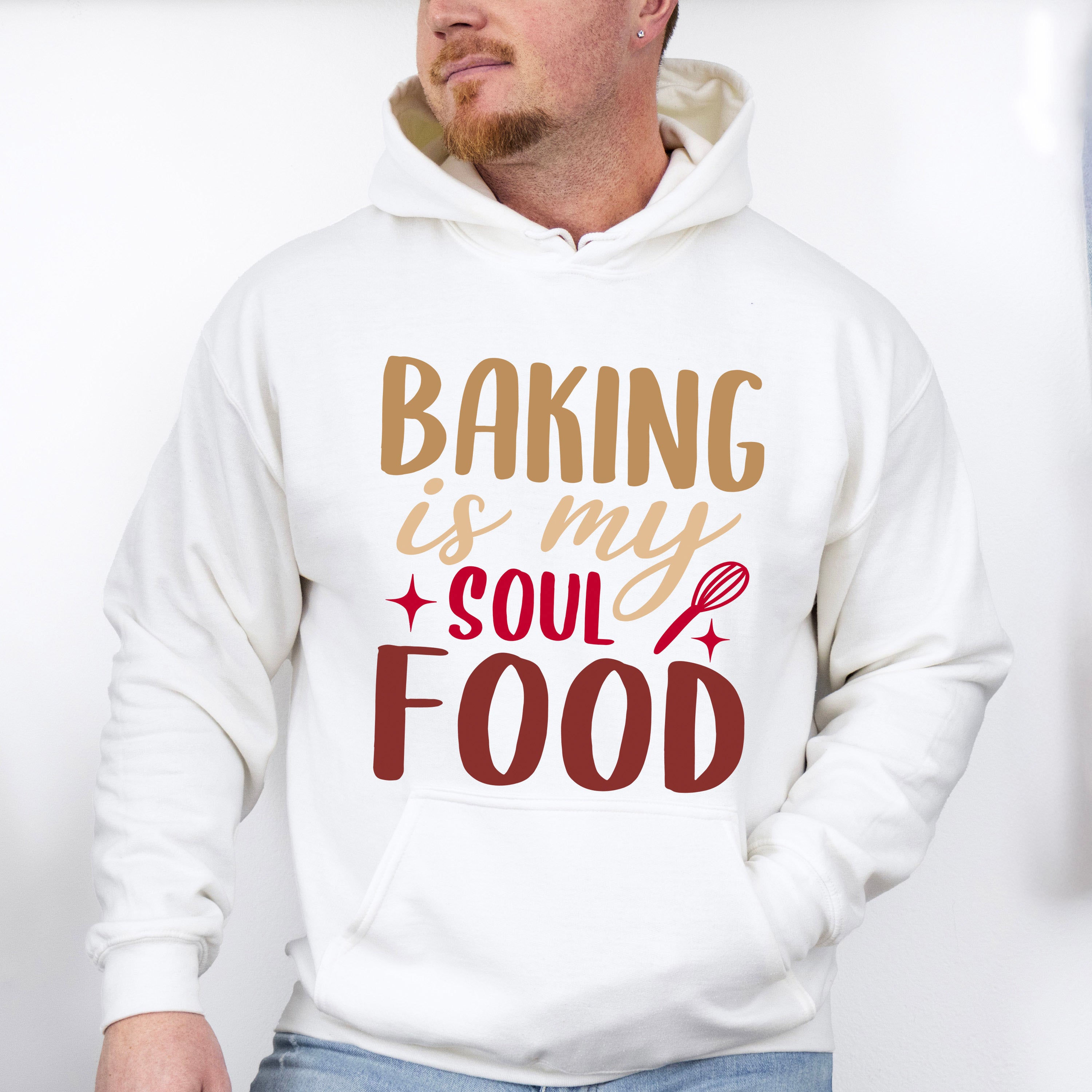 Baking Is My Soul Food - Cooking Unisex Crewneck T-Shirt Sweatshirt Hoodie