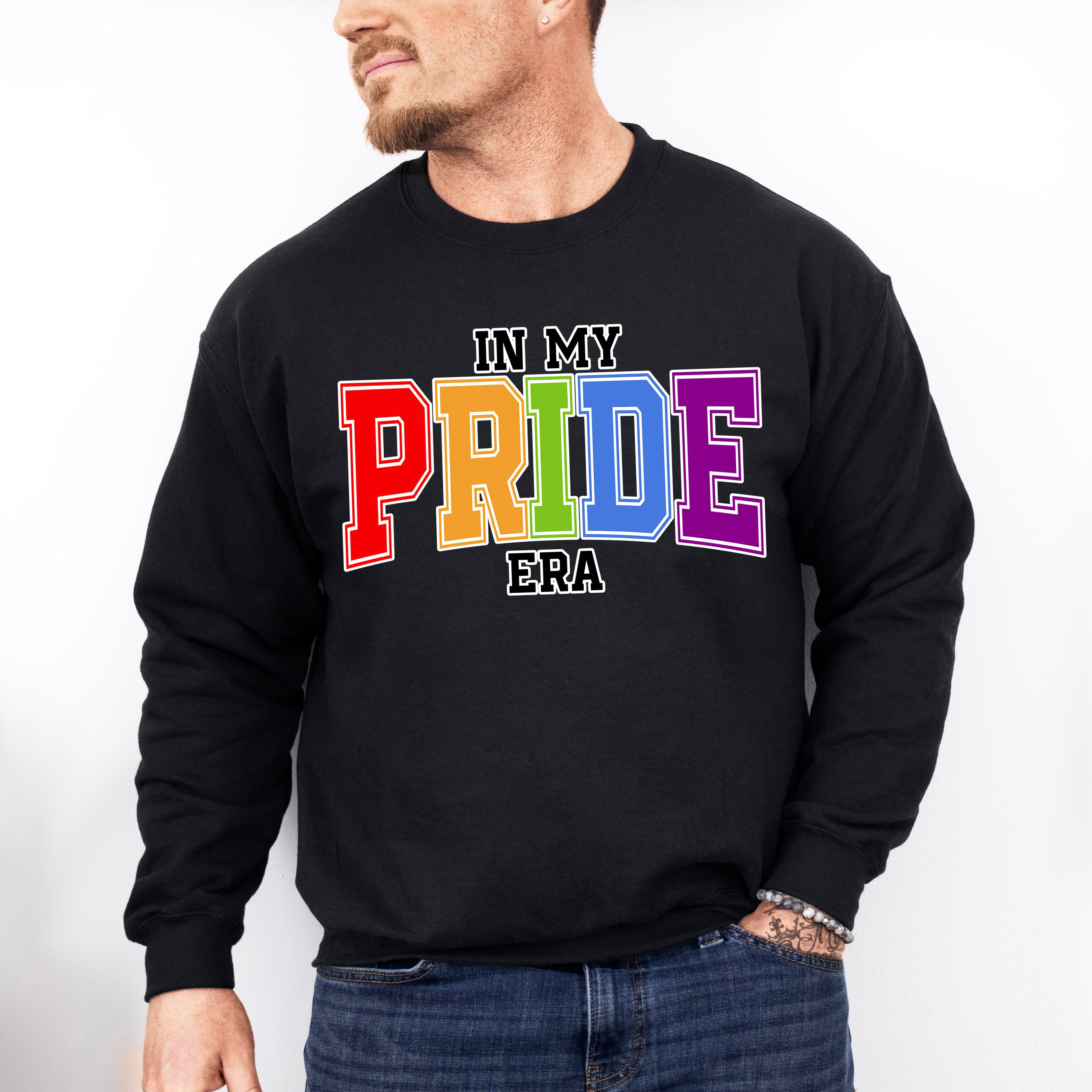In My Pride Era - LGBTQ Theme Unisex Crewneck T-Shirt Sweatshirt Hoodie
