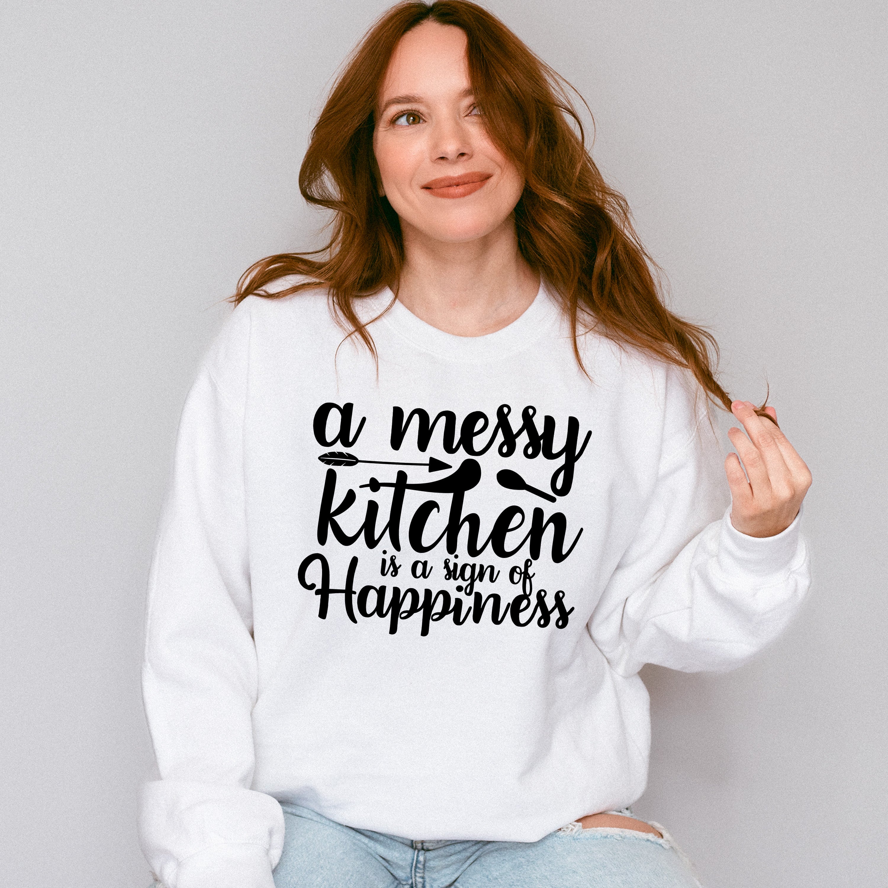 Messy Kitchen - Cooking Unisex Crewneck T-Shirt Sweatshirt Hoodie