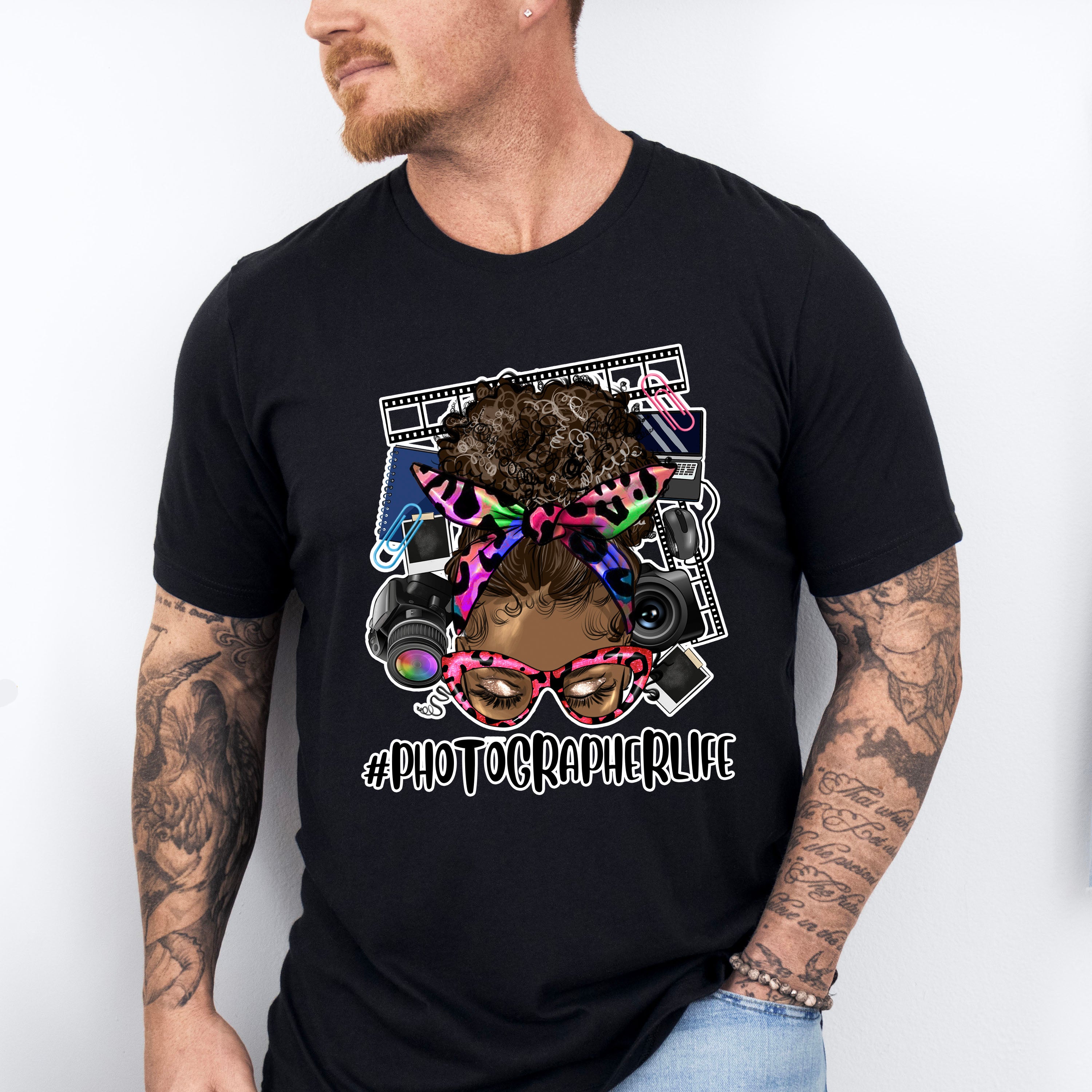 Photography Girl Design - Photography Unisex Crewneck T-Shirt Sweatshirt Hoodie