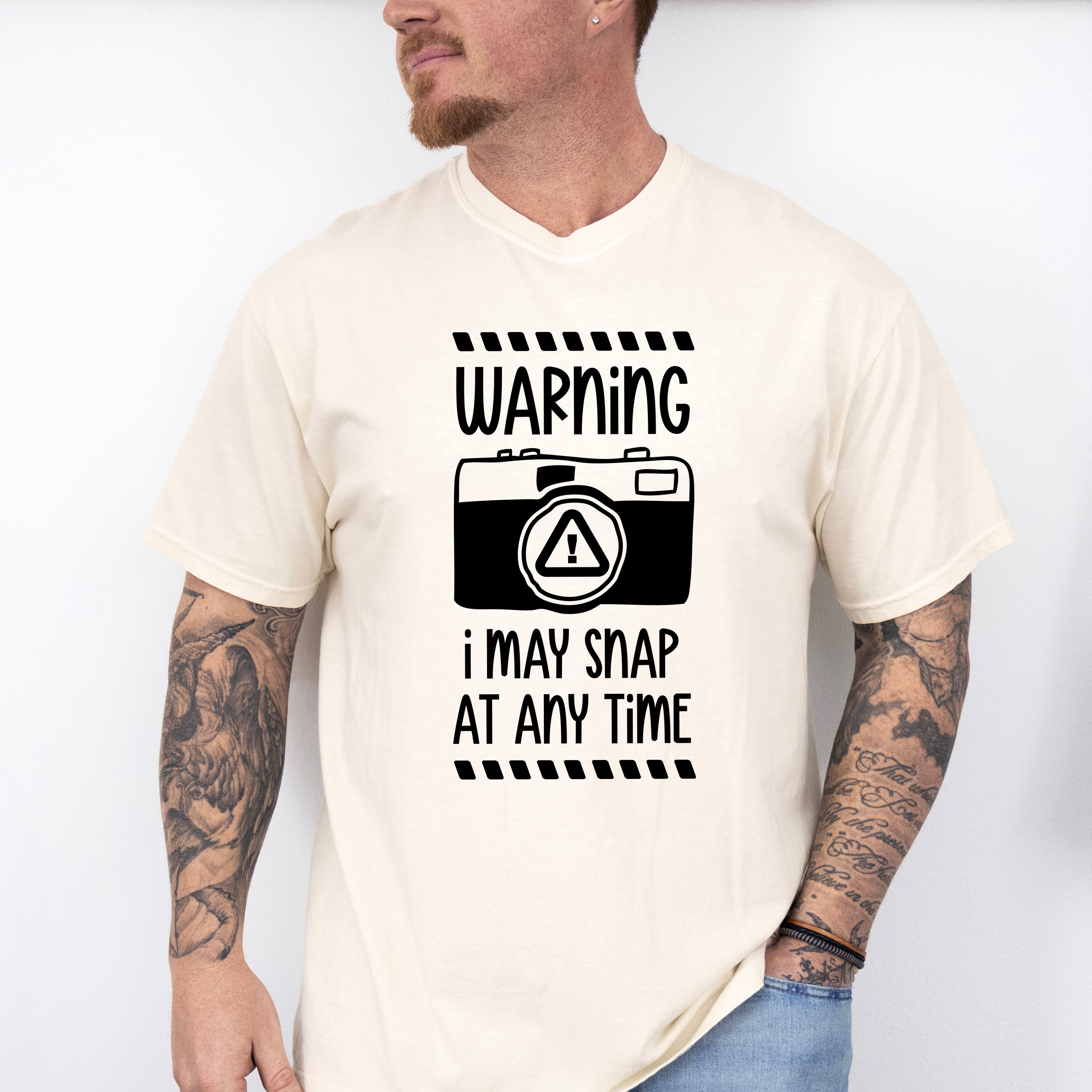 I May Snap At Any Time - Photography Unisex Crewneck T-Shirt Sweatshirt Hoodie