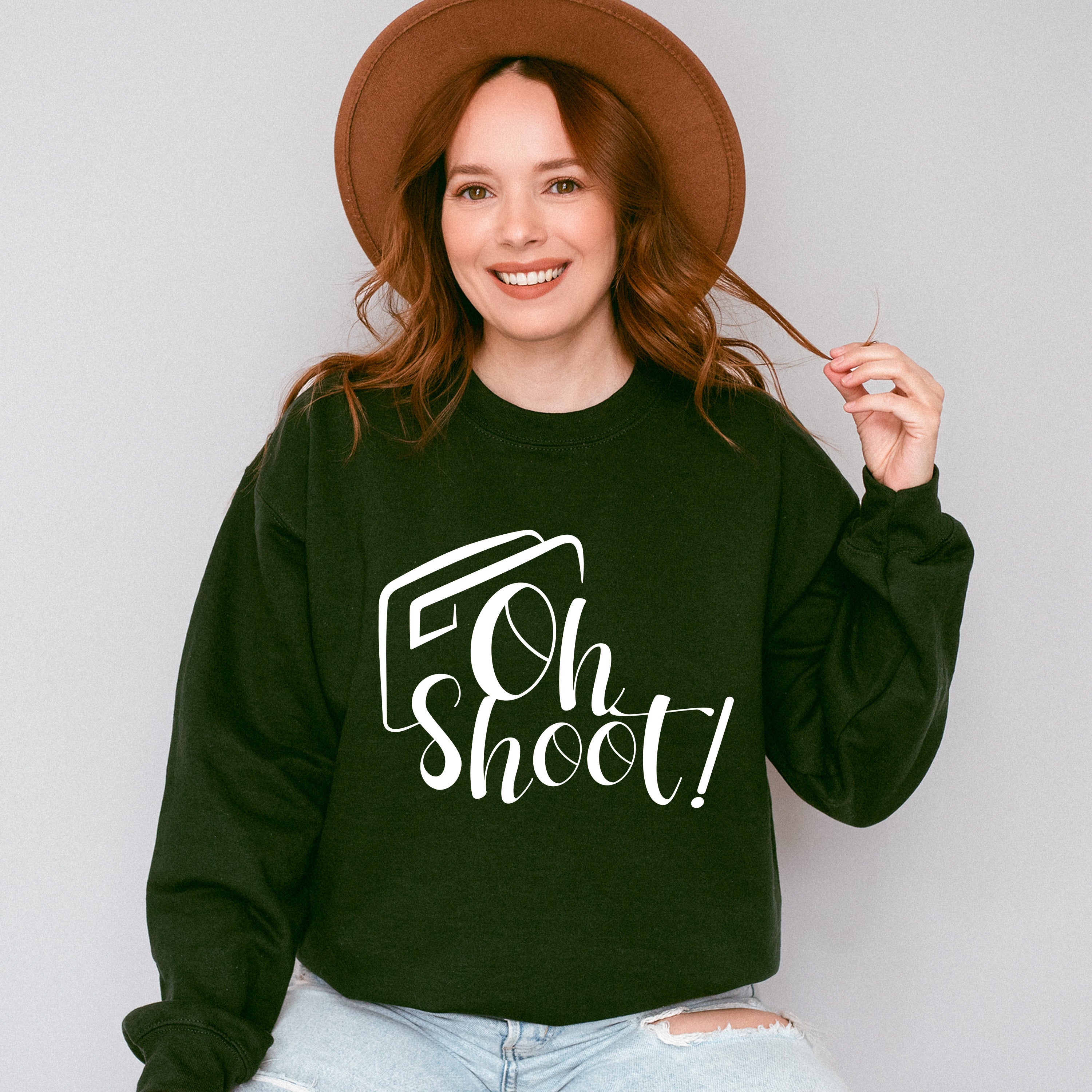 Oh Shoot - Photography Unisex Crewneck T-Shirt Sweatshirt Hoodie