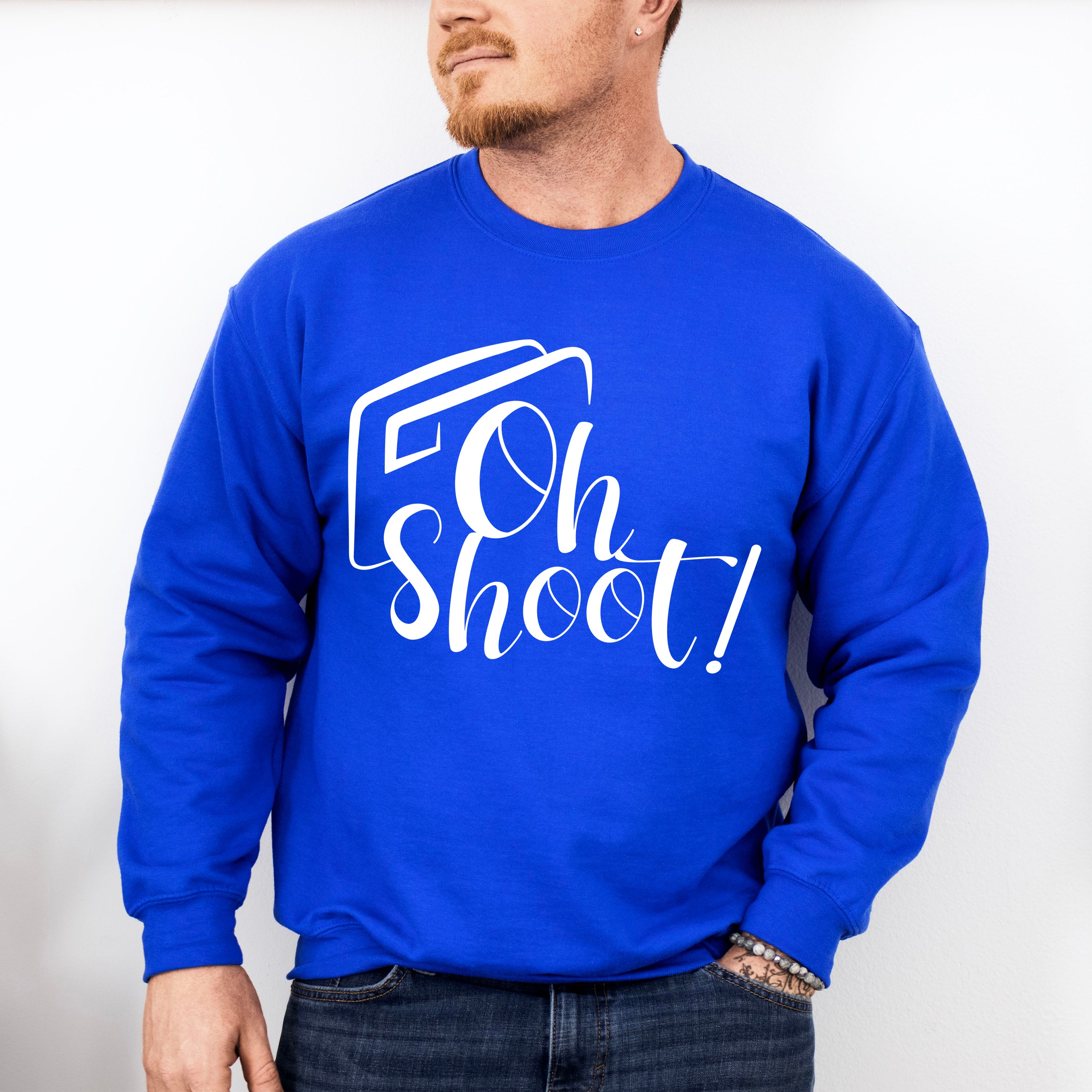 Oh Shoot - Photography Unisex Crewneck T-Shirt Sweatshirt Hoodie