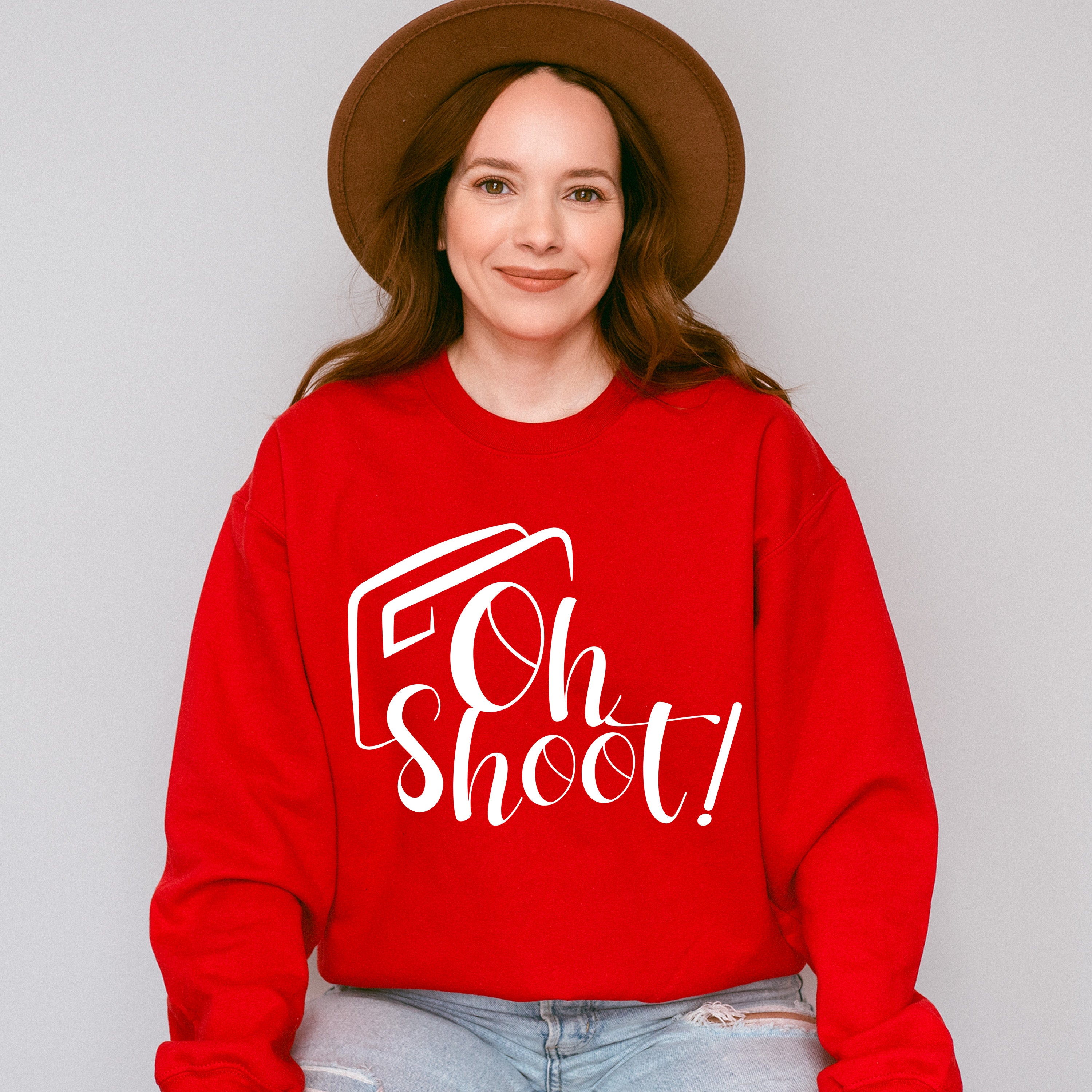 Oh Shoot - Photography Unisex Crewneck T-Shirt Sweatshirt Hoodie