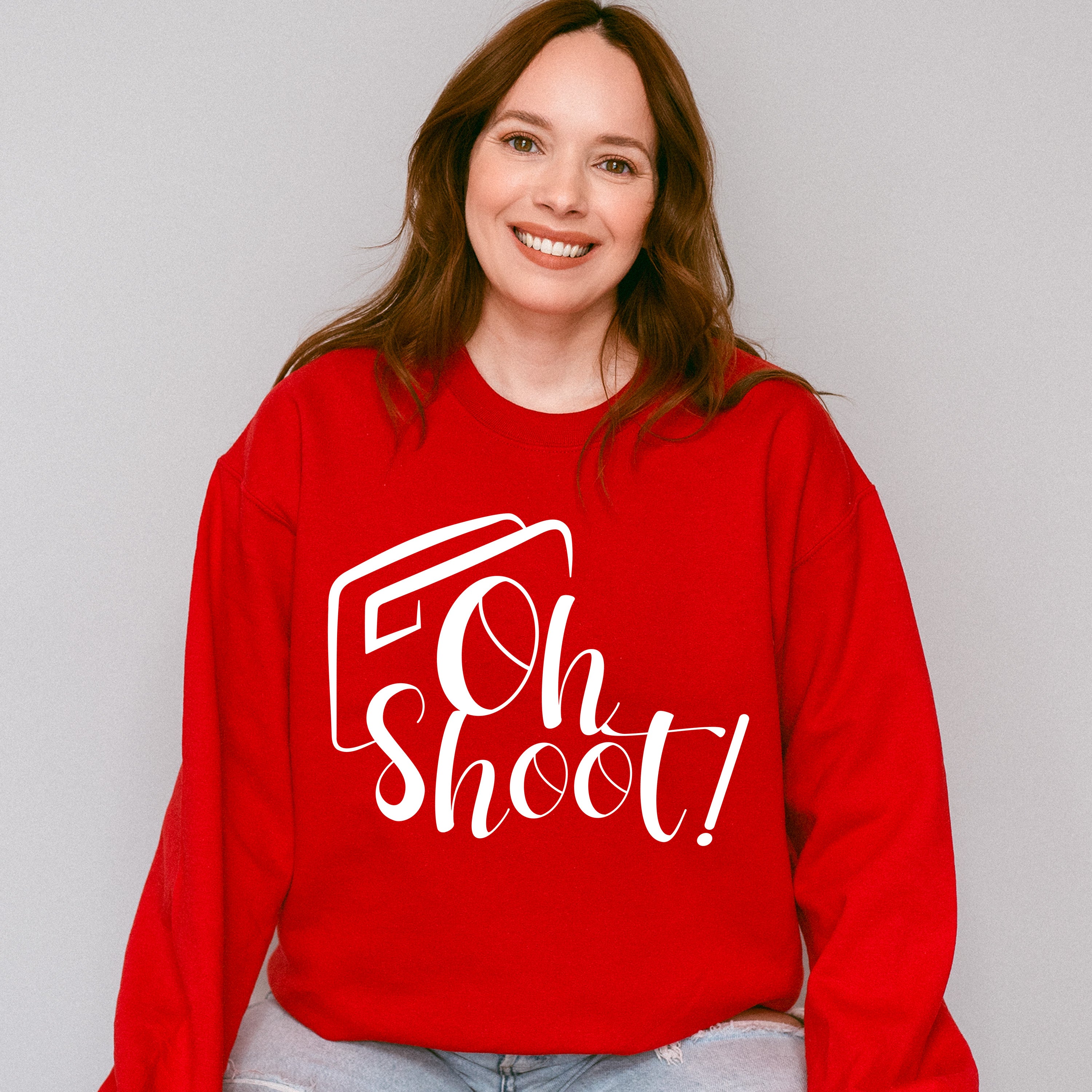 Oh Shoot - Photography Unisex Crewneck T-Shirt Sweatshirt Hoodie