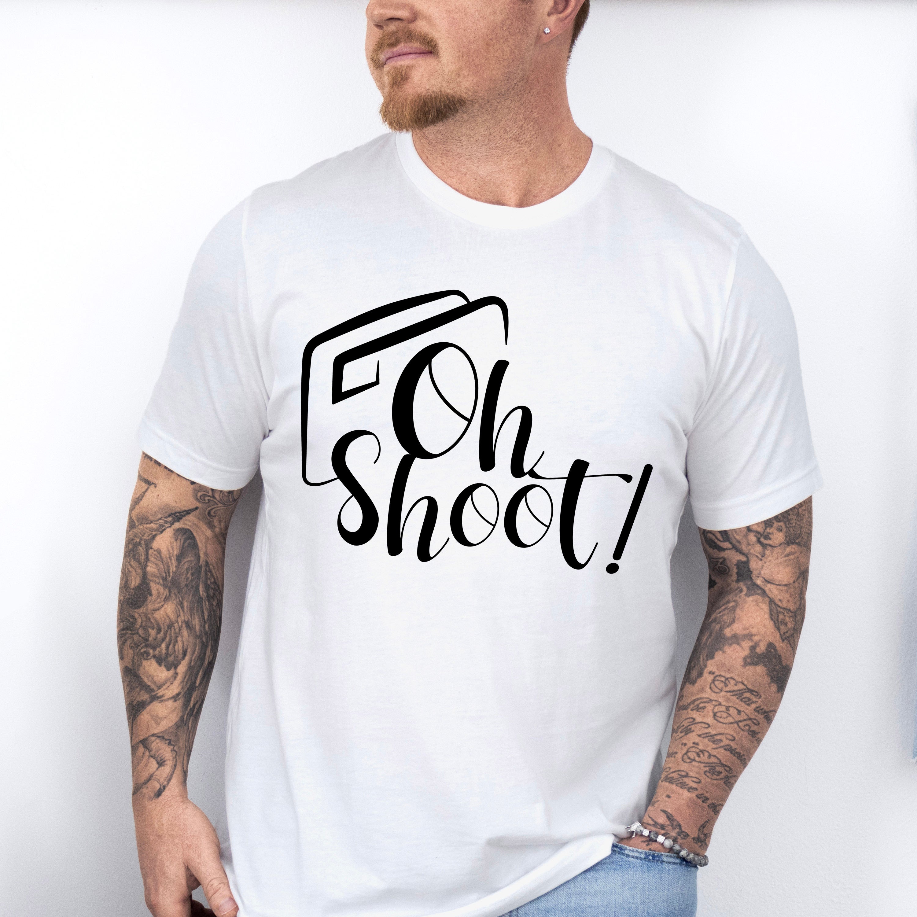 Oh Shoot - Photography Unisex Crewneck T-Shirt Sweatshirt Hoodie
