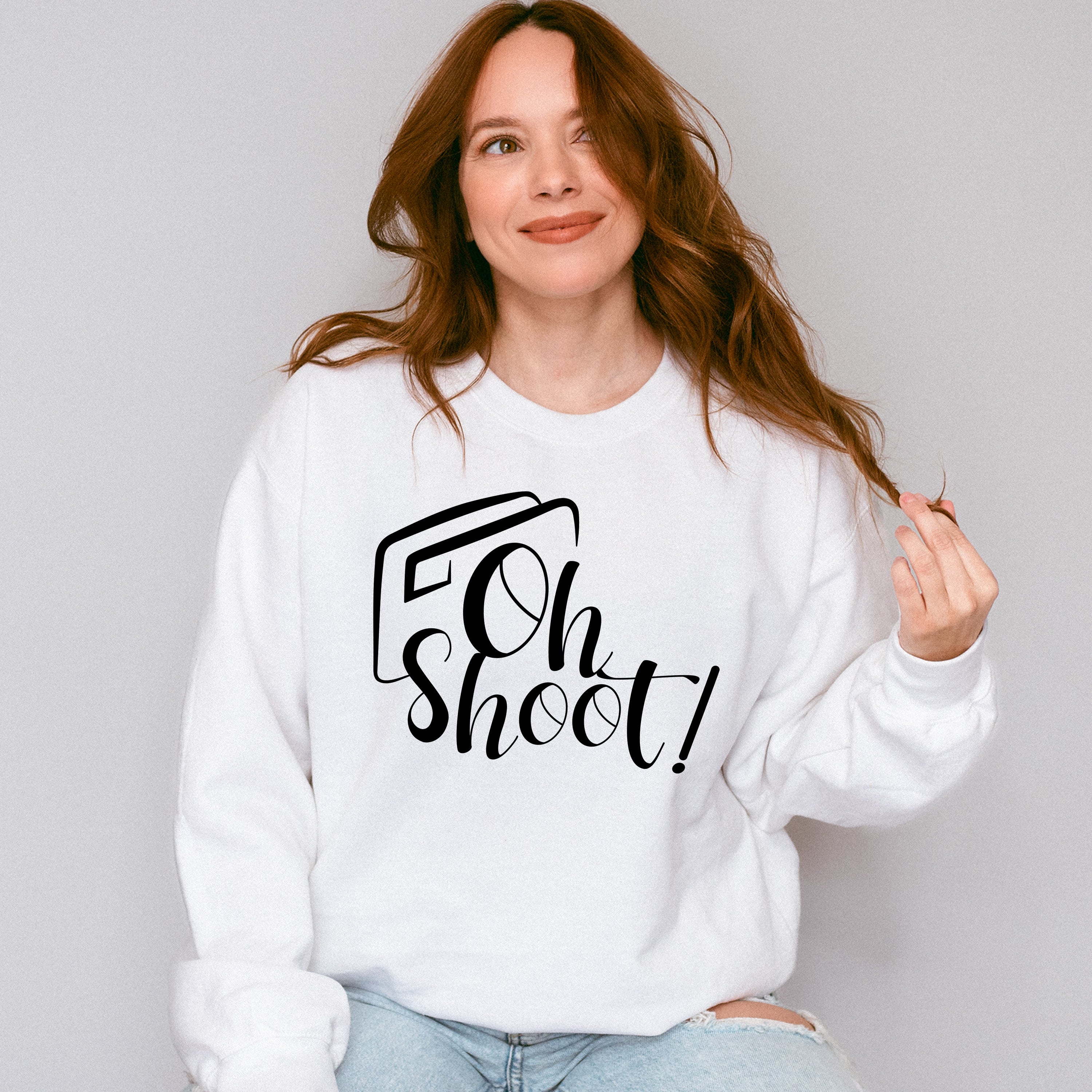 Oh Shoot - Photography Unisex Crewneck T-Shirt Sweatshirt Hoodie