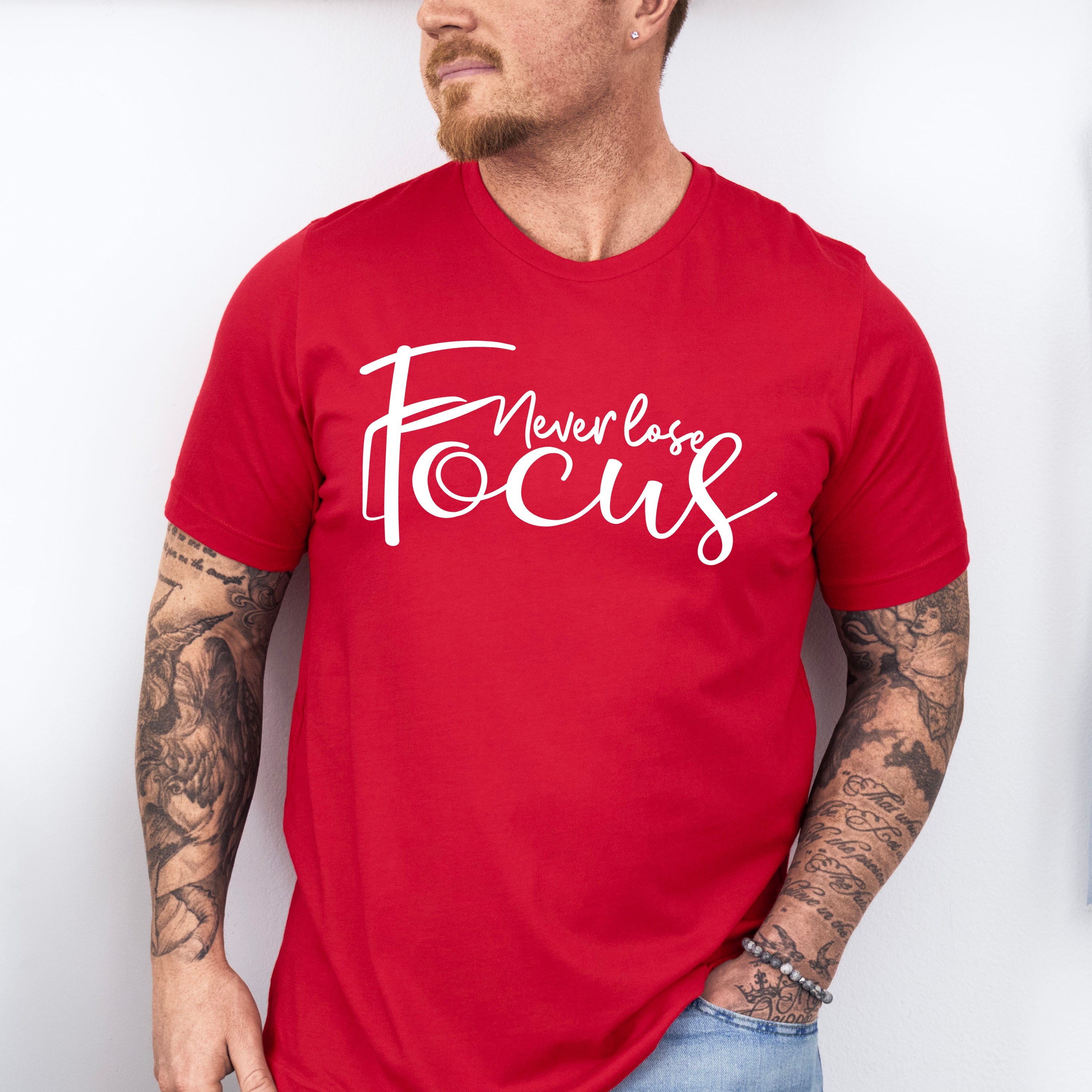 Never Lose Focus - Photography Unisex Crewneck T-Shirt Sweatshirt Hoodie