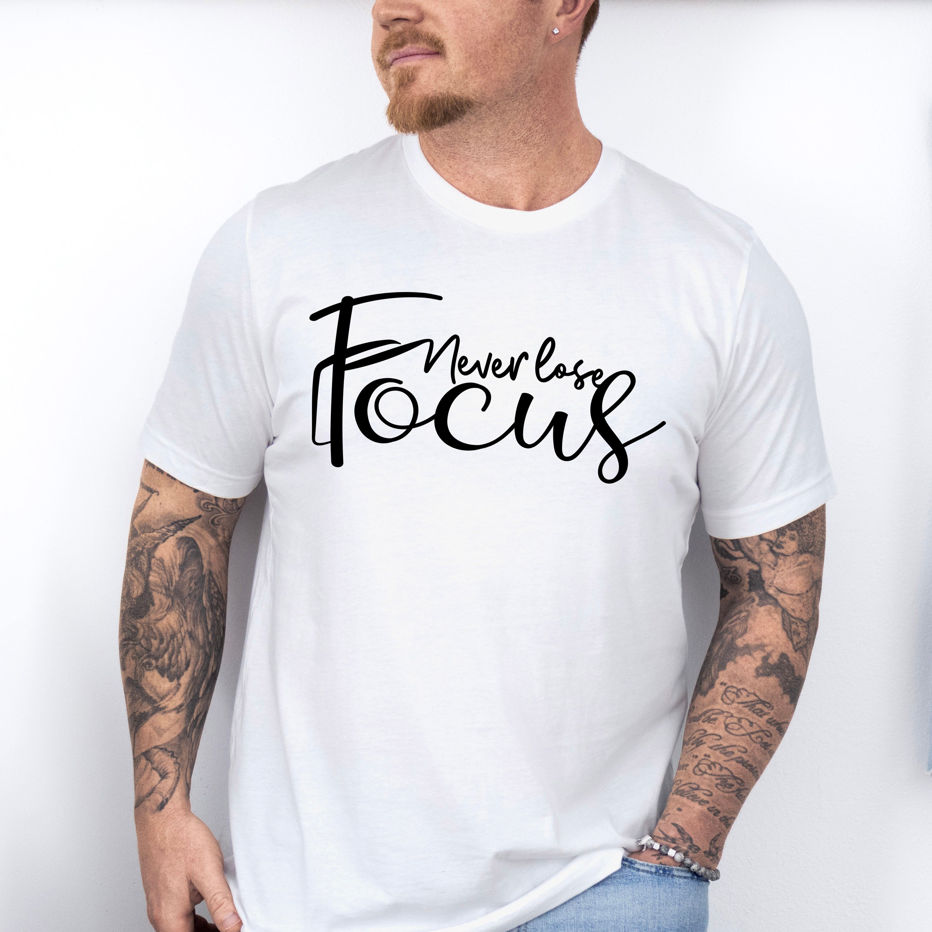 Never Lose Focus - Photography Unisex Crewneck T-Shirt Sweatshirt Hoodie