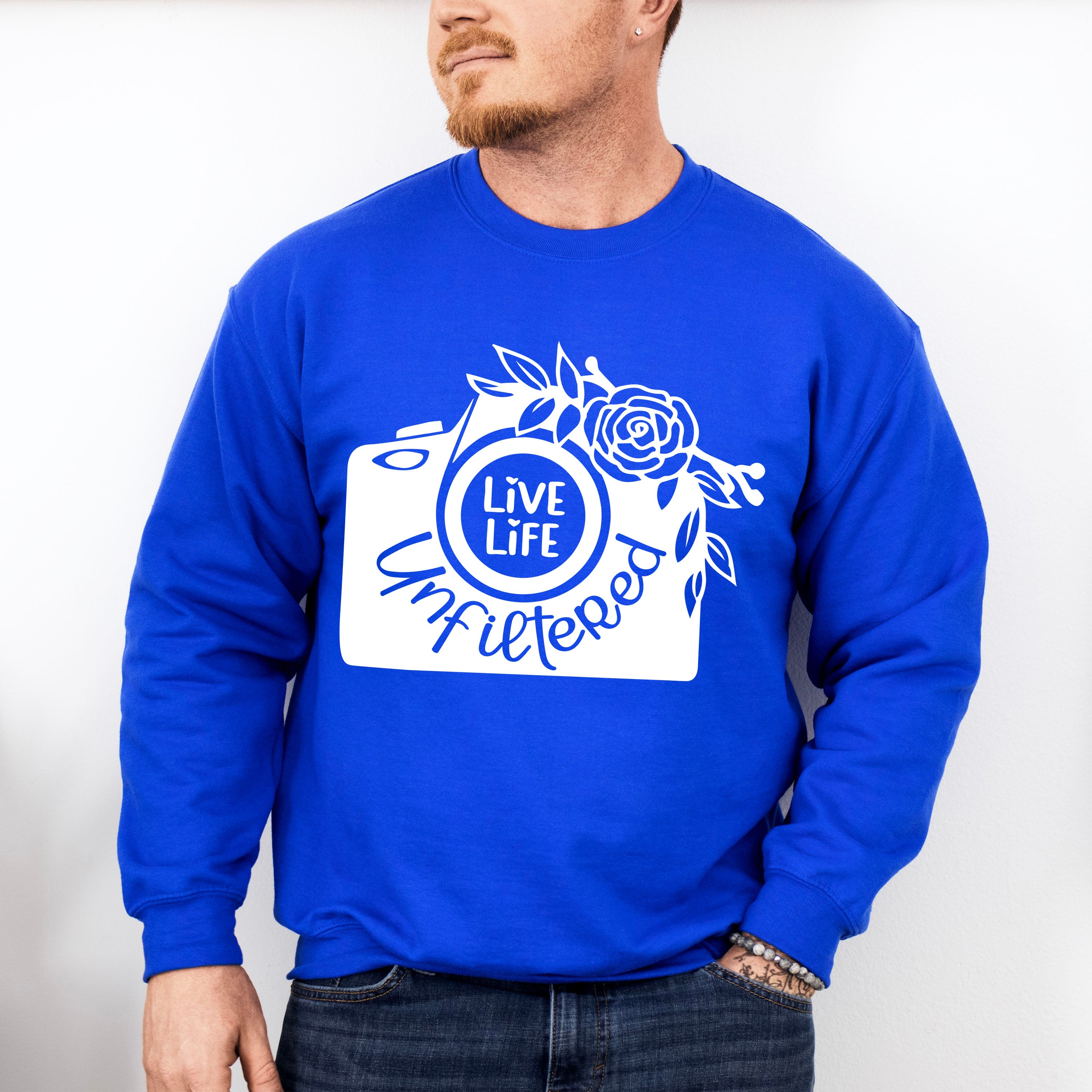 Life Life Unfiltered - Photography Unisex Crewneck T-Shirt Sweatshirt Hoodie