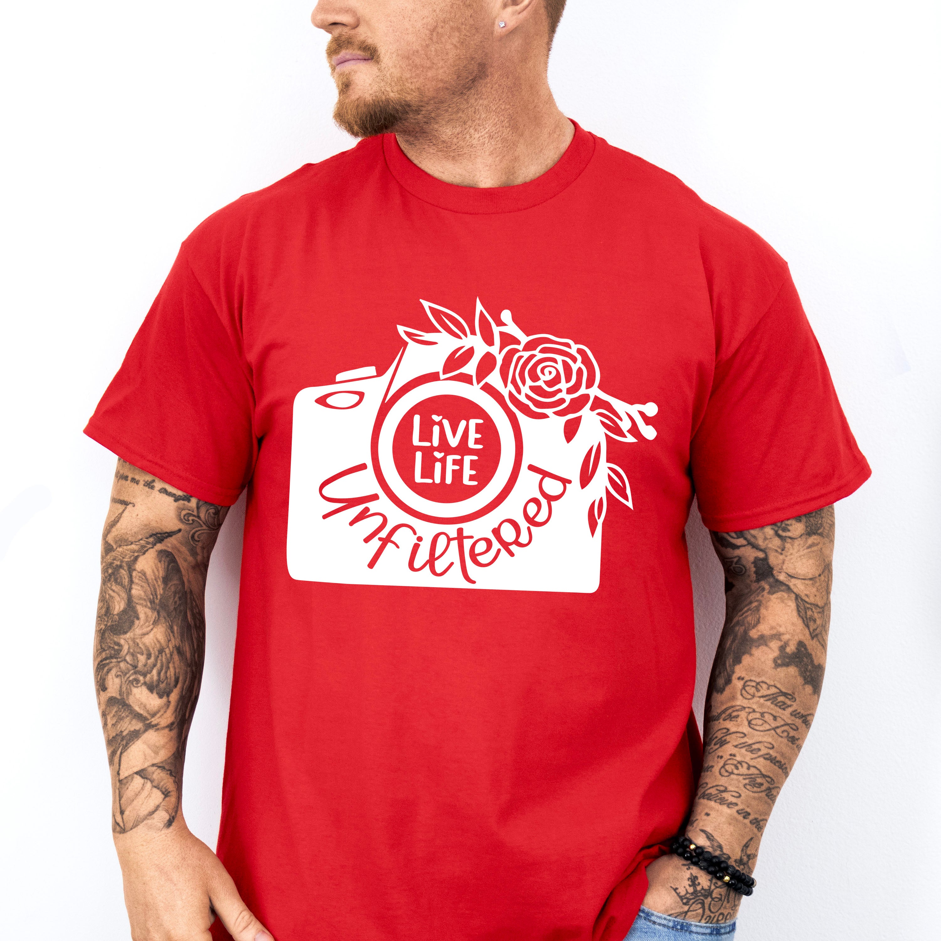 Life Life Unfiltered - Photography Unisex Crewneck T-Shirt Sweatshirt Hoodie