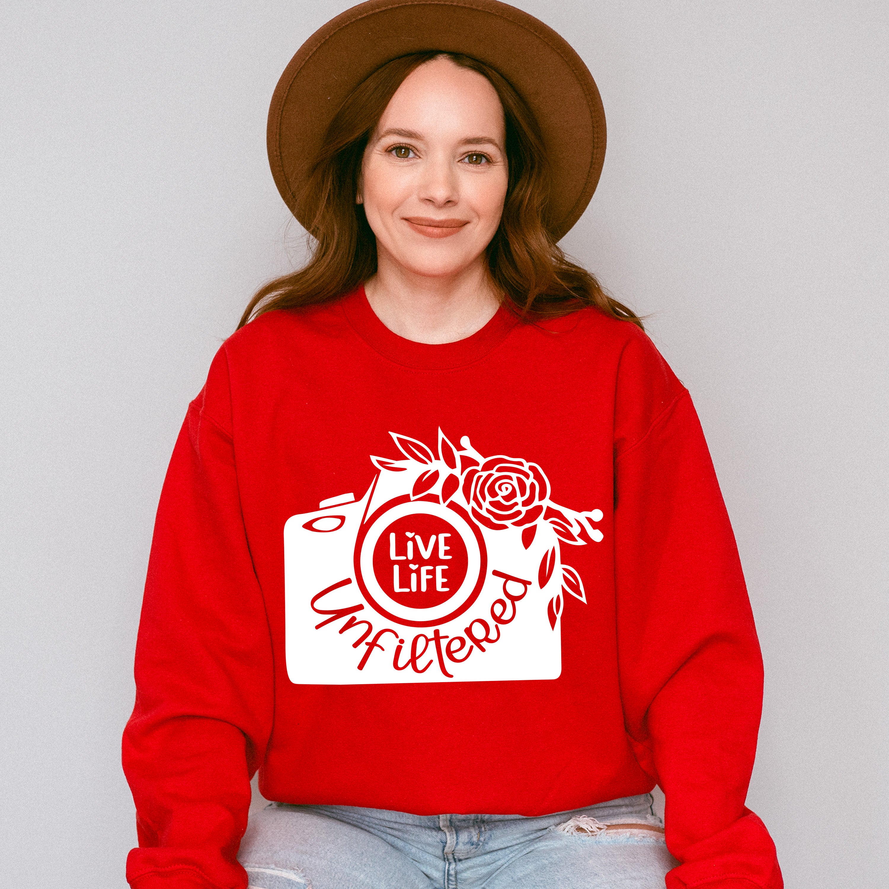 Life Life Unfiltered - Photography Unisex Crewneck T-Shirt Sweatshirt Hoodie