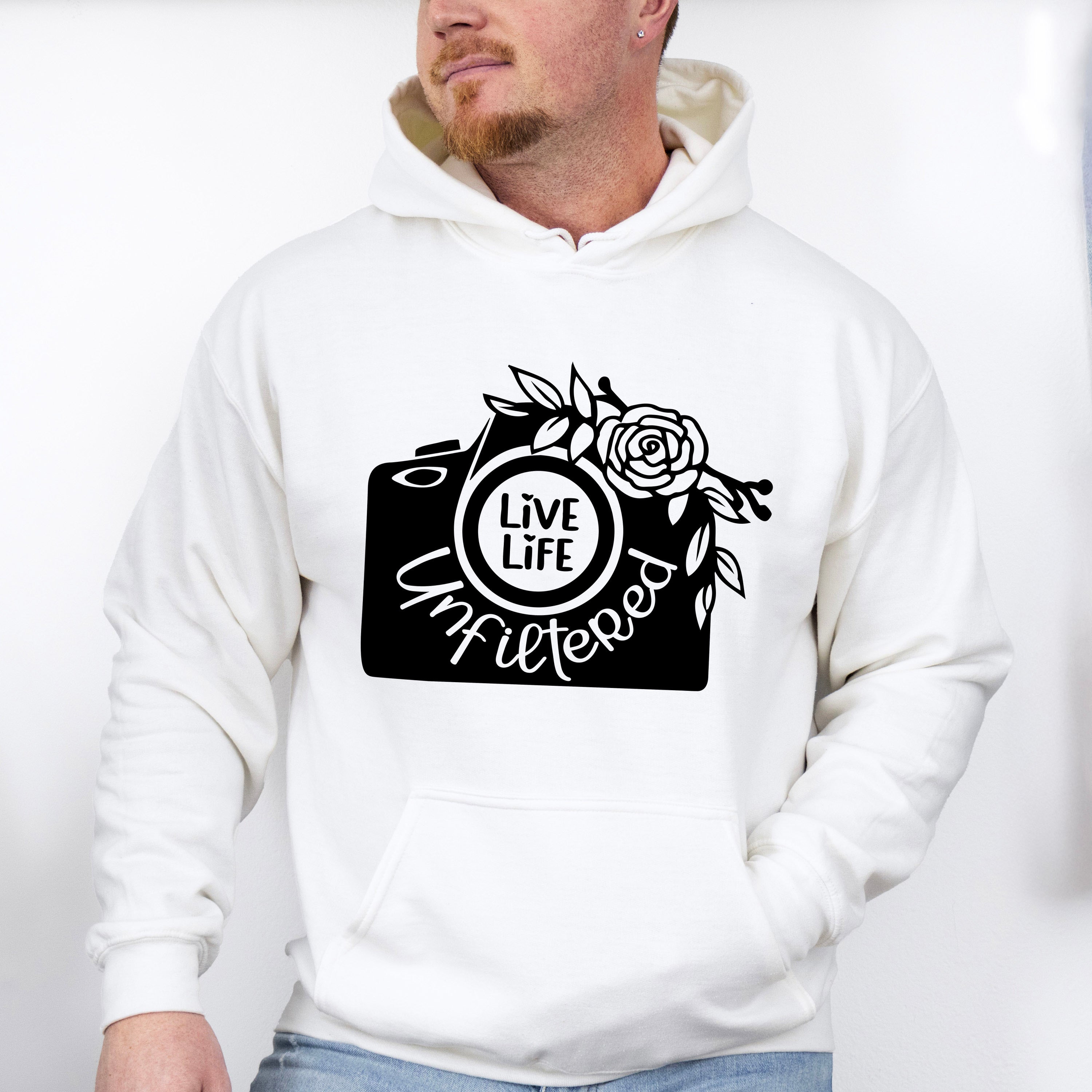 Life Life Unfiltered - Photography Unisex Crewneck T-Shirt Sweatshirt Hoodie