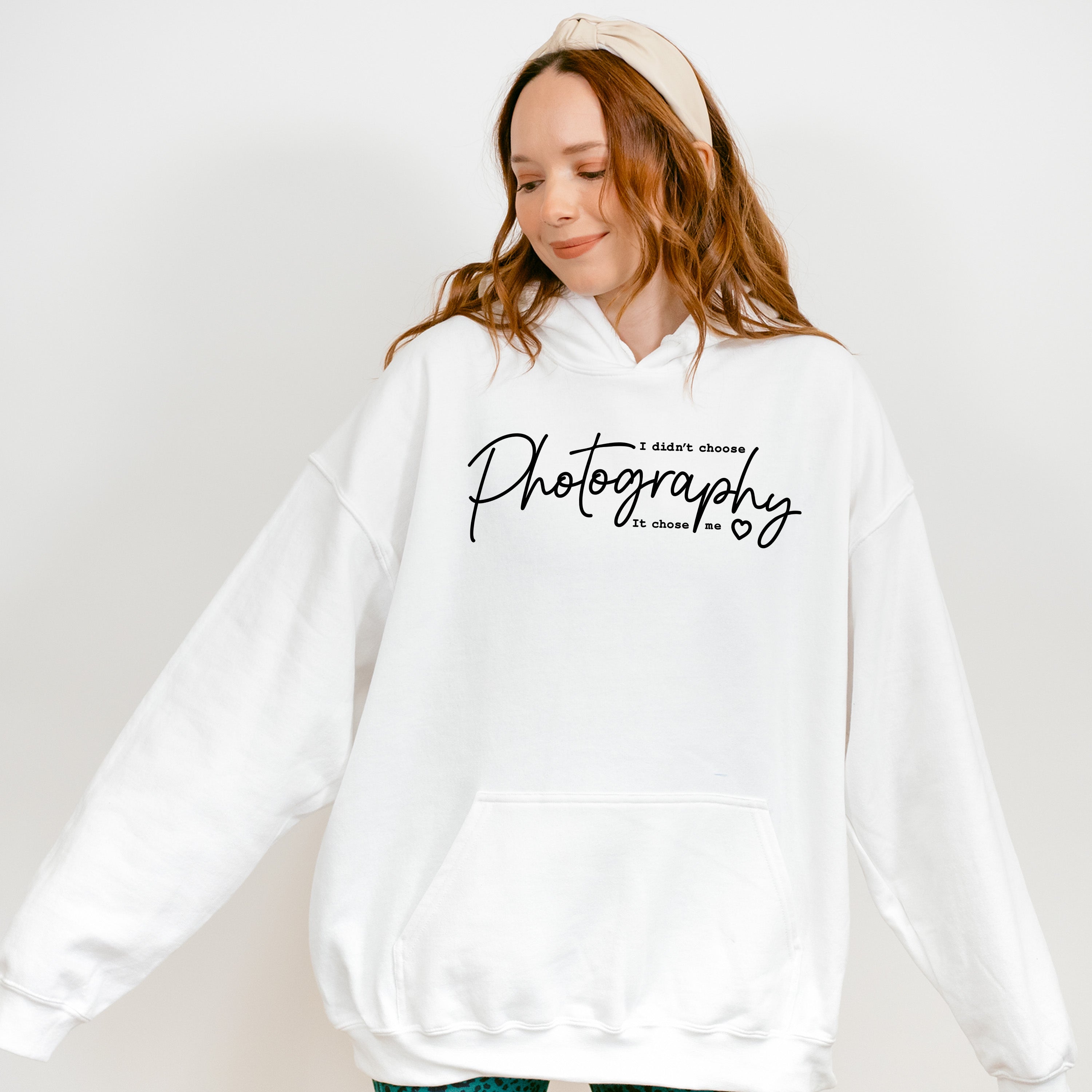 Photography Chose Me - Photography Unisex Crewneck T-Shirt Sweatshirt Hoodie