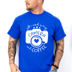 Camera And Coffee - Photography Unisex Crewneck T-Shirt Sweatshirt Hoodie