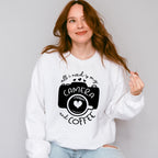 Camera And Coffee - Photography Unisex Crewneck T-Shirt Sweatshirt Hoodie