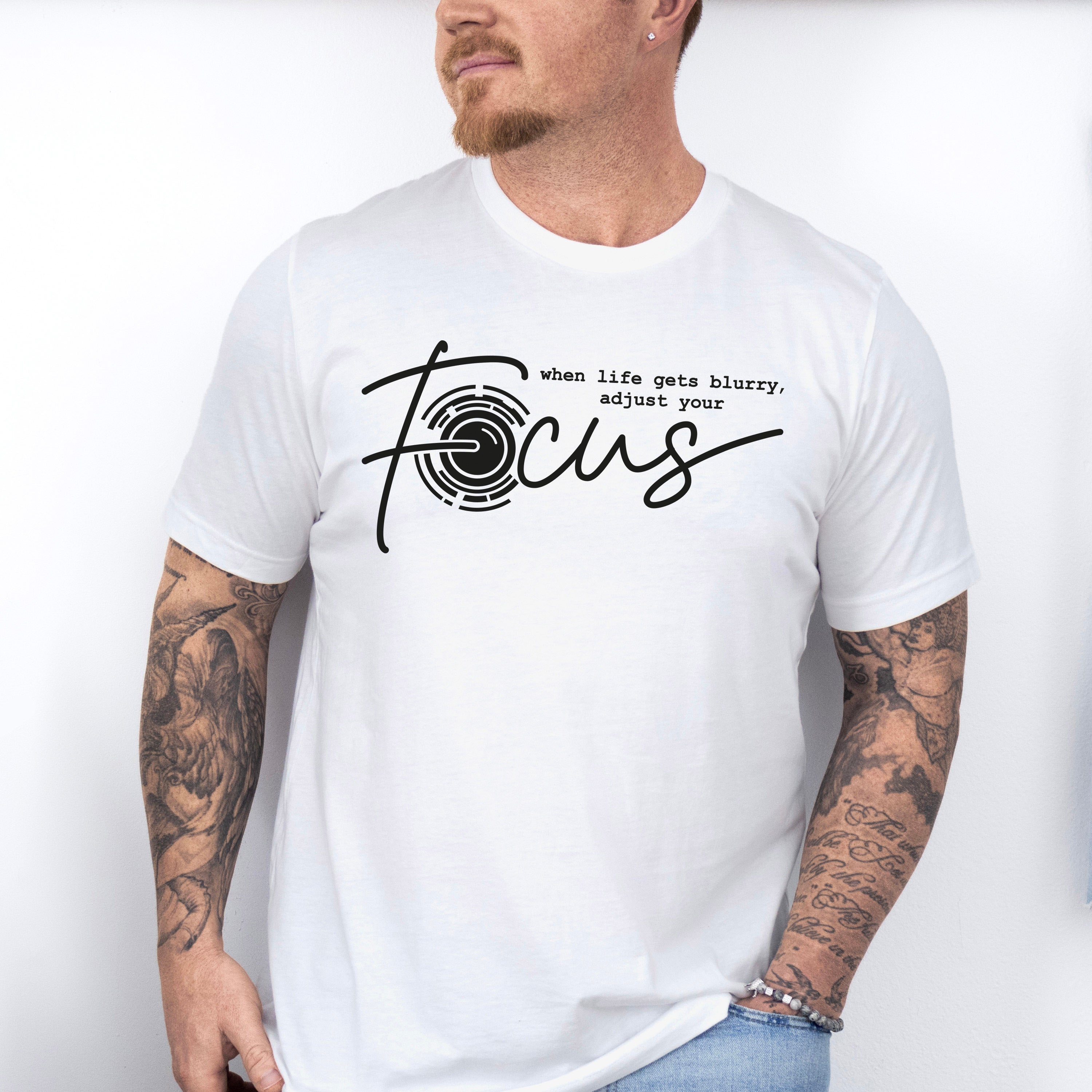 Adjust Your Focus - Photography Unisex Crewneck T-Shirt Sweatshirt Hoodie