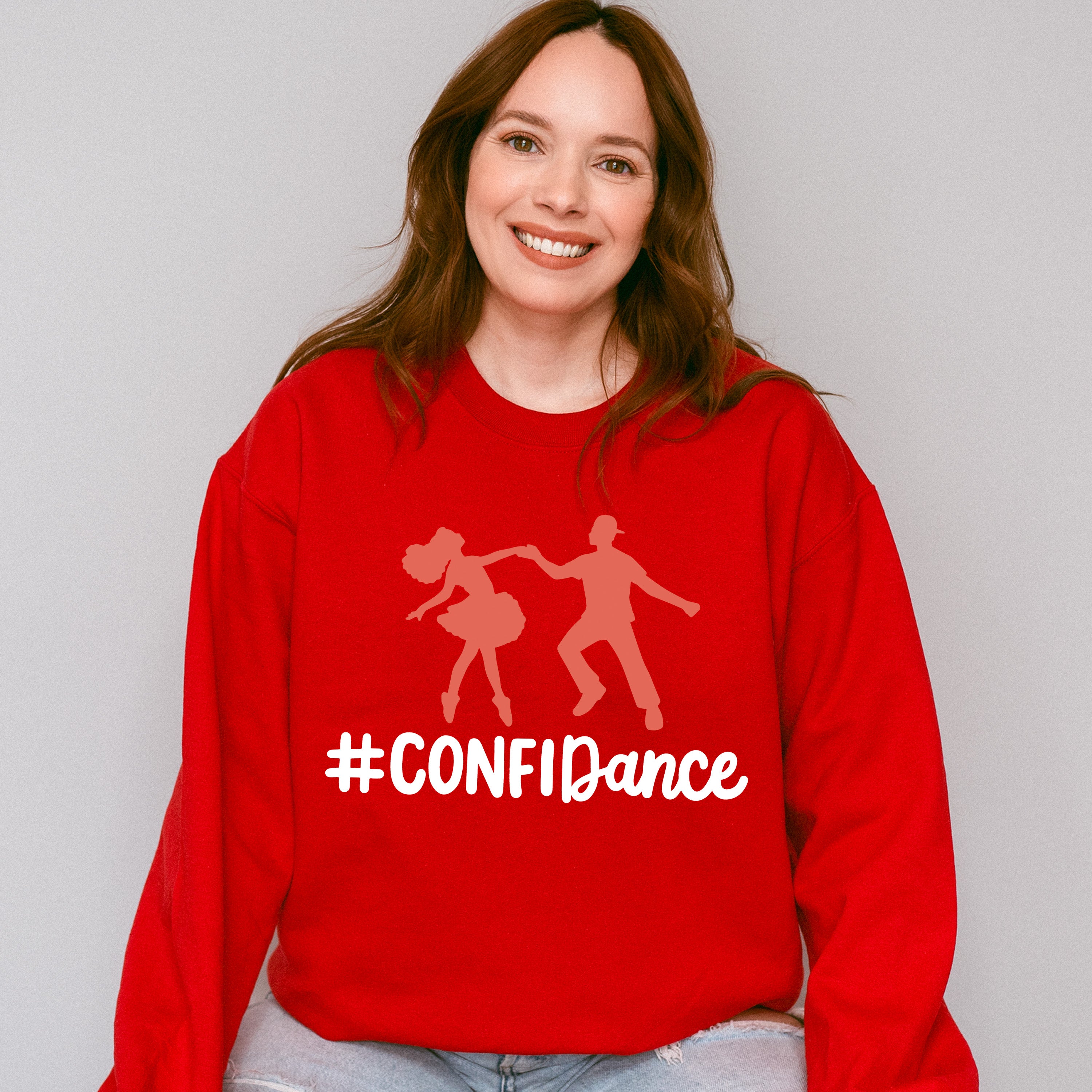 Confidance - Dancing Unisex Crewneck T-Shirt Sweatshirt Hoodie