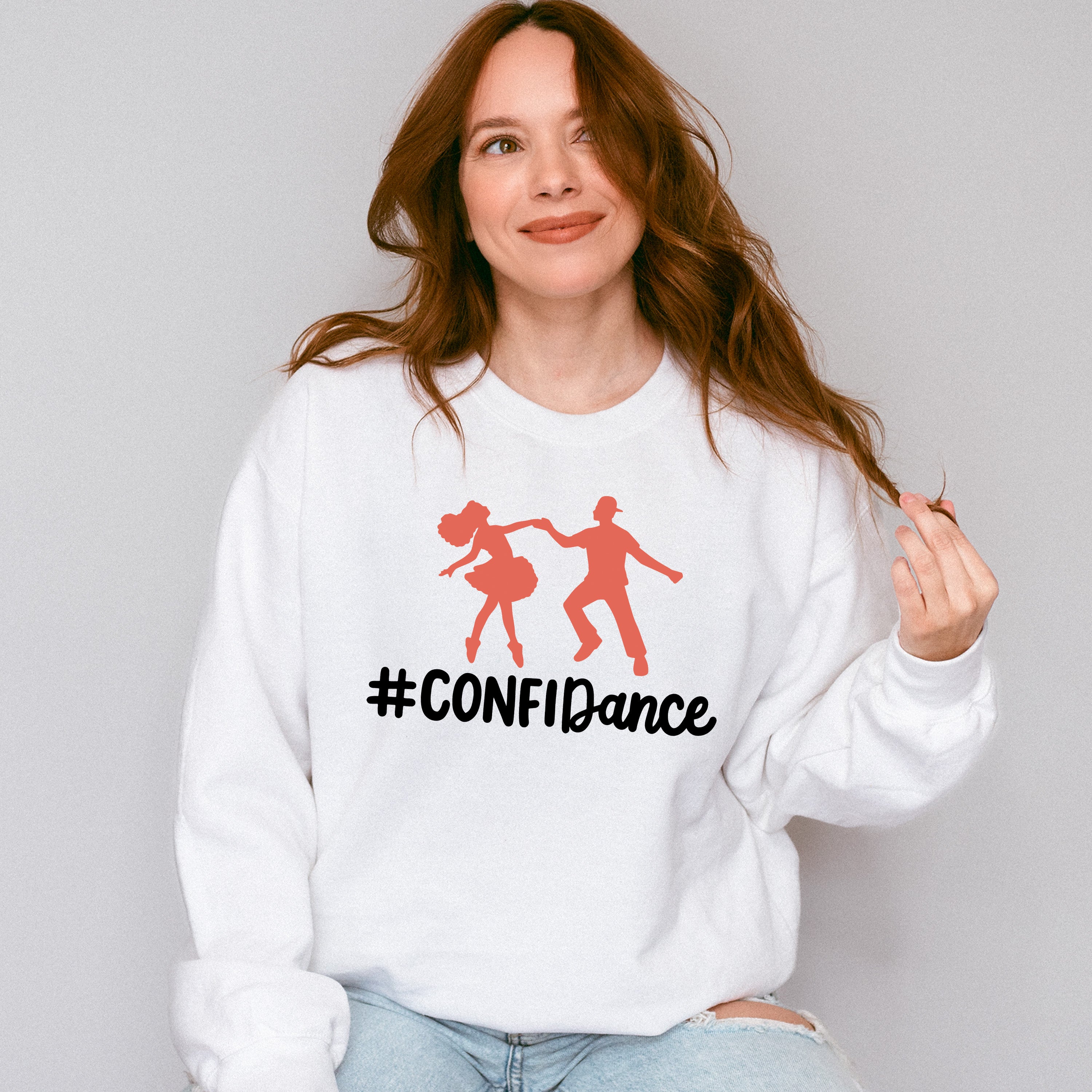 Confidance - Dancing Unisex Crewneck T-Shirt Sweatshirt Hoodie