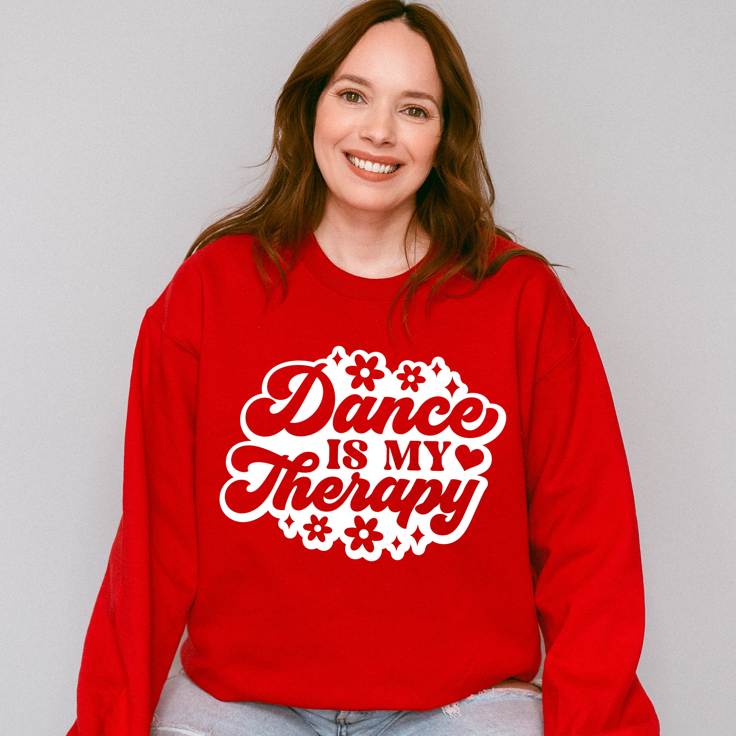Dance Is My Therapy - Dancing Unisex Crewneck T-Shirt Sweatshirt Hoodie