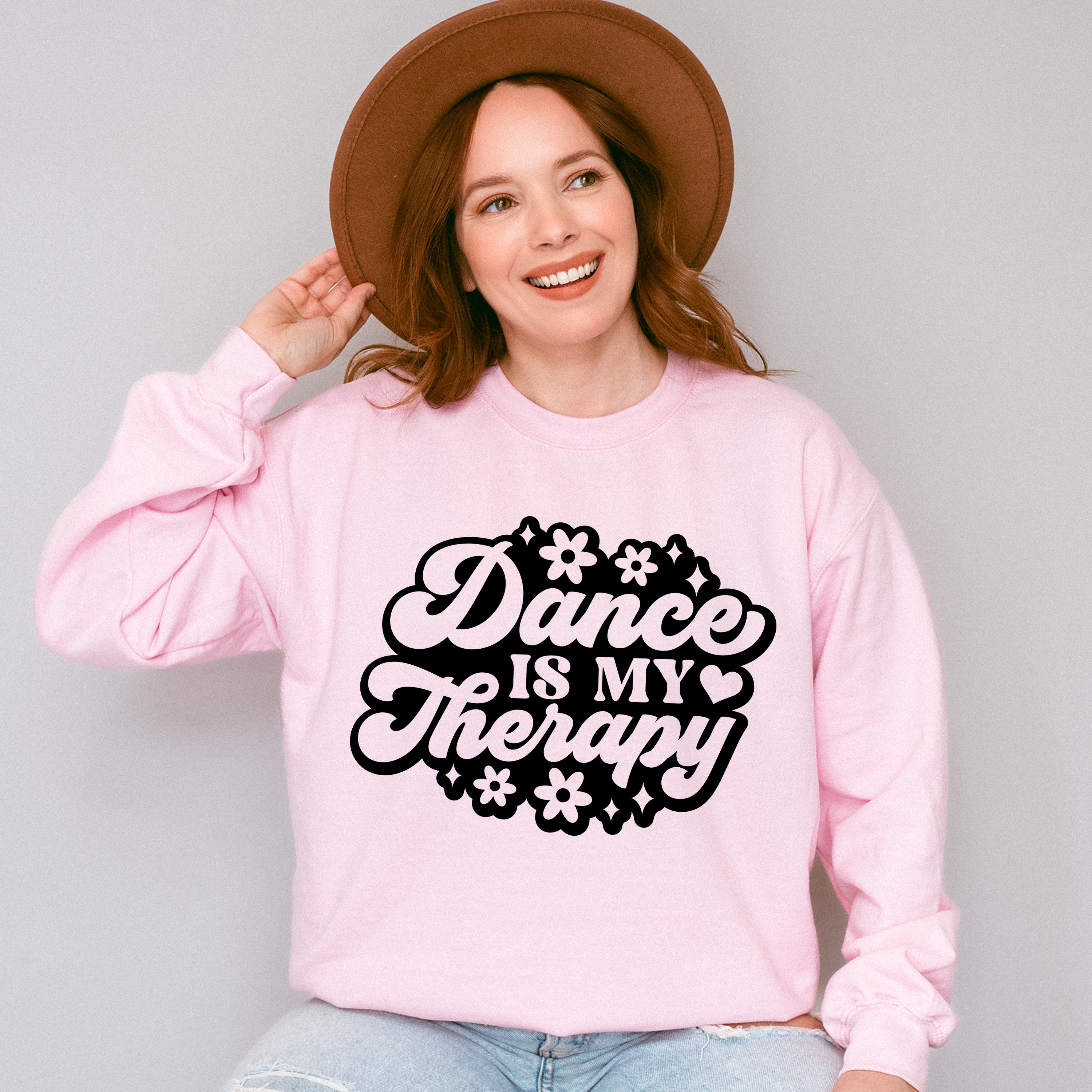 Dance Is My Therapy - Dancing Unisex Crewneck T-Shirt Sweatshirt Hoodie