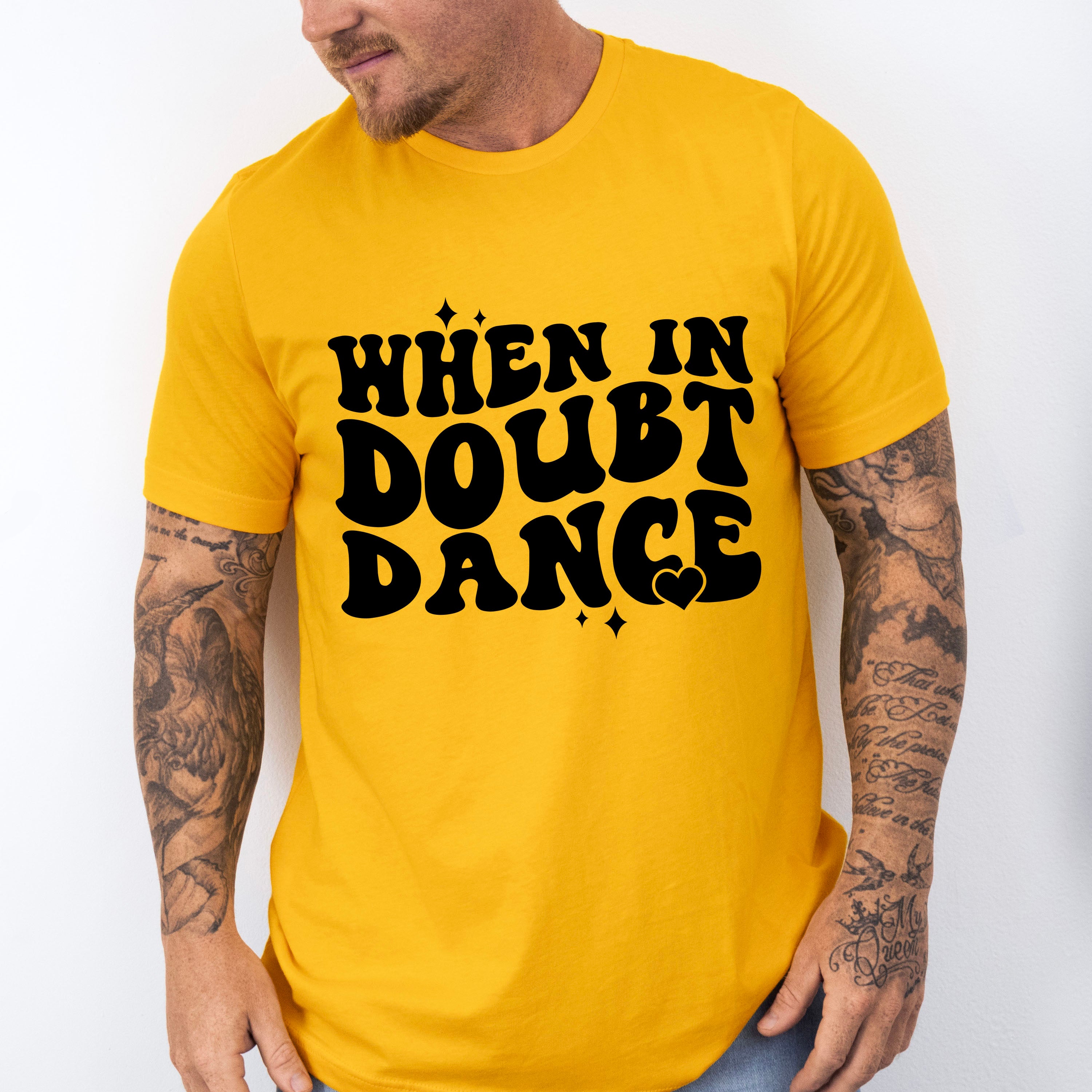 When In Doubt Dance - Dancing Unisex Crewneck T-Shirt Sweatshirt Hoodie
