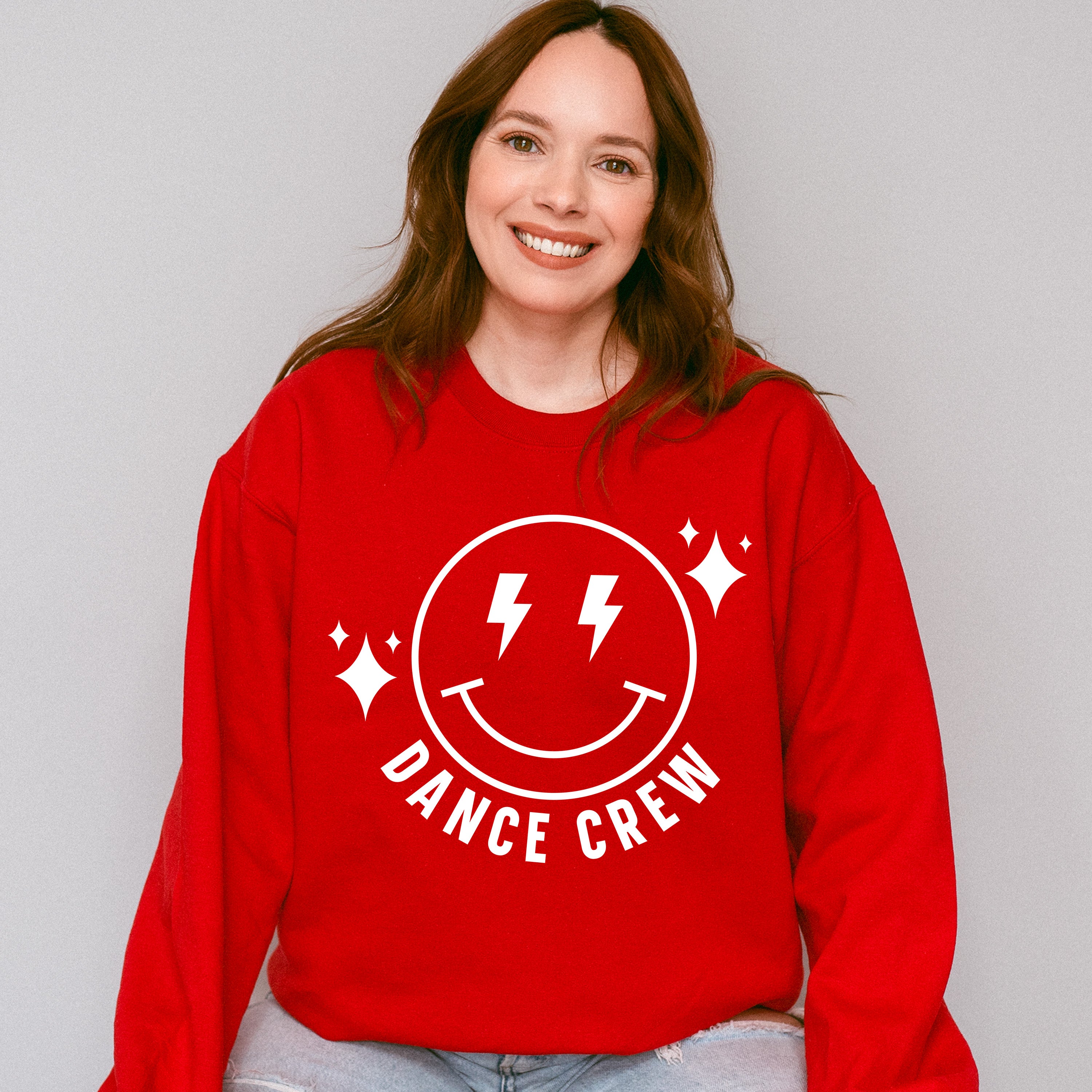 Dance Crew Smiley - Dancing Unisex Crewneck T-Shirt Sweatshirt Hoodie