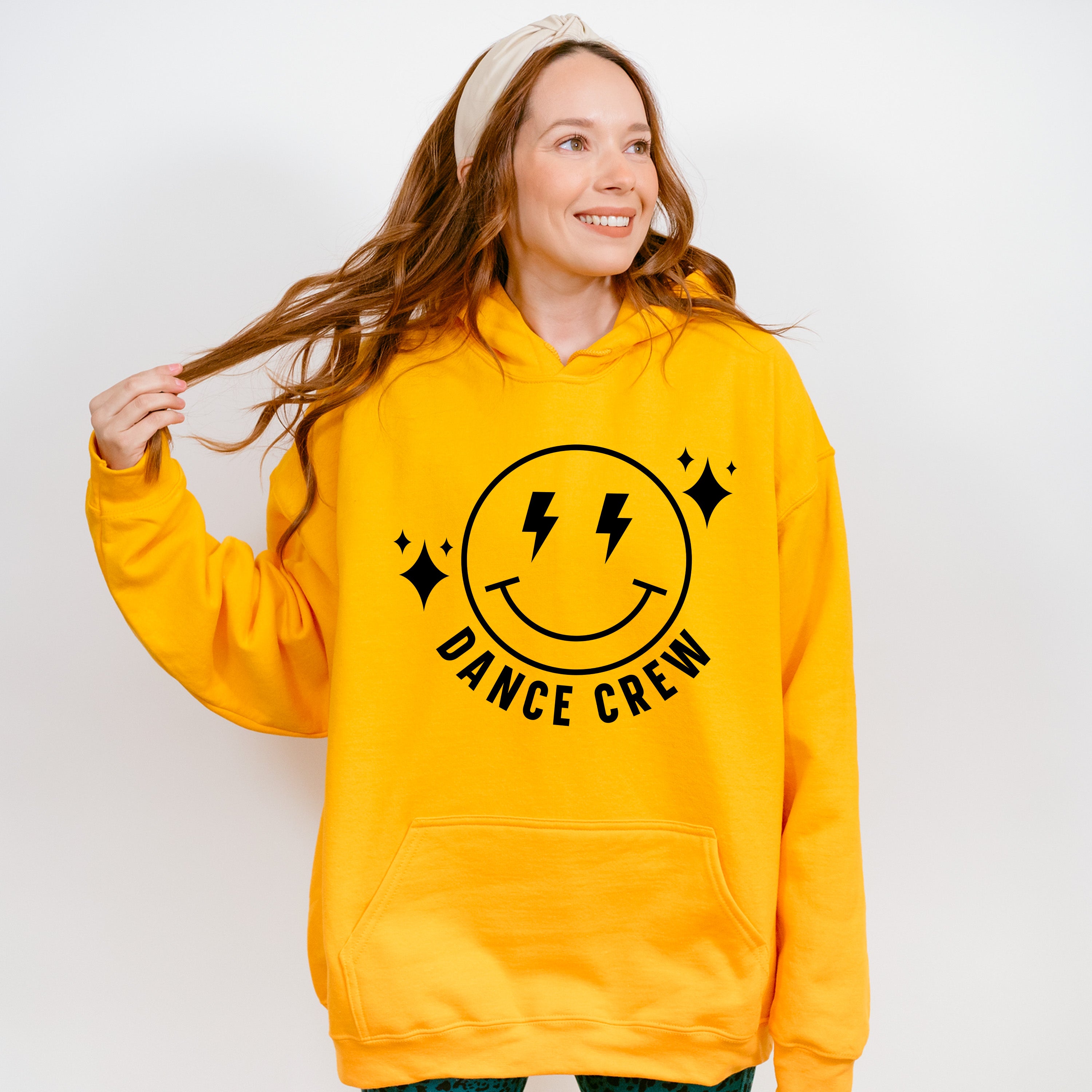 Dance Crew Smiley - Dancing Unisex Crewneck T-Shirt Sweatshirt Hoodie