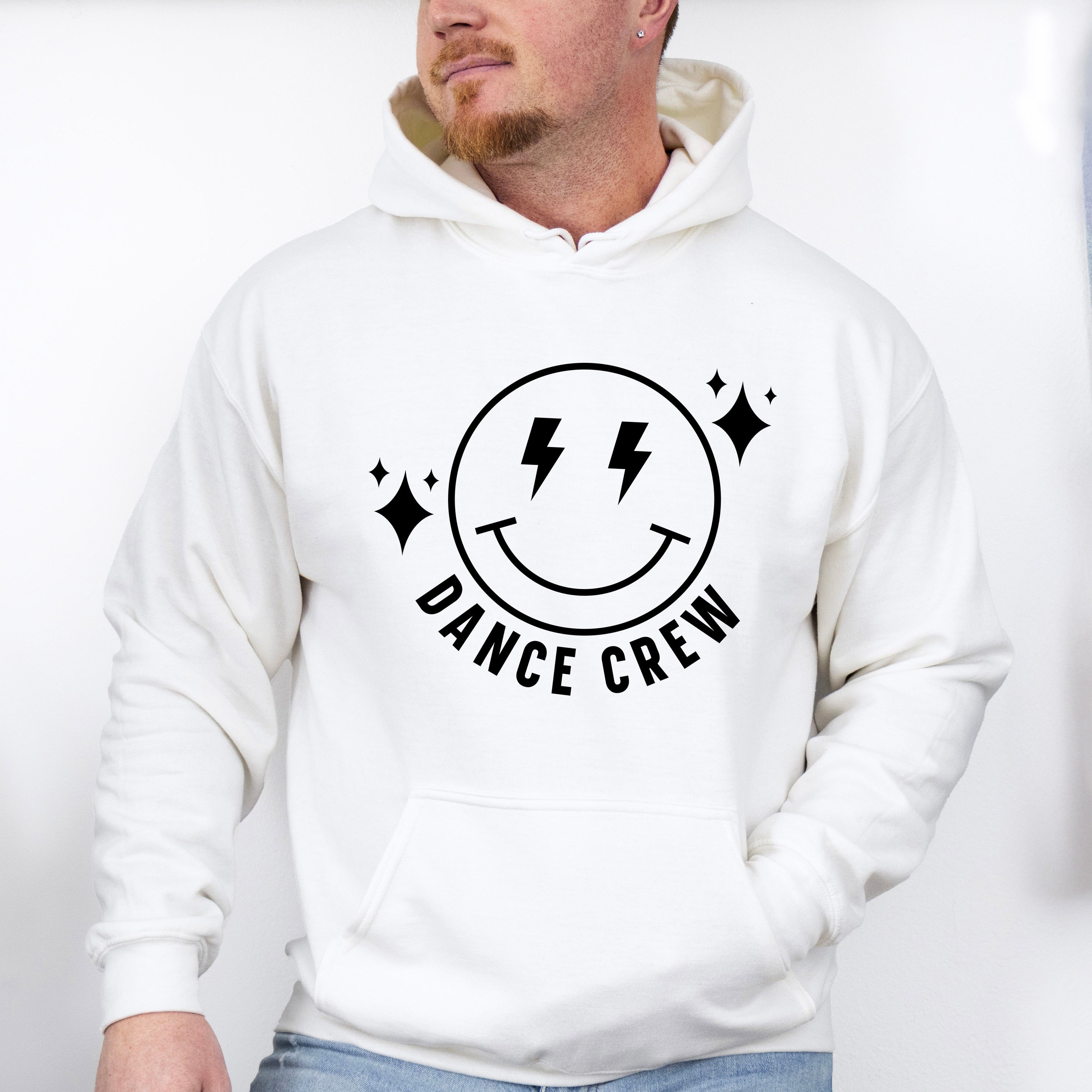 Dance Crew Smiley - Dancing Unisex Crewneck T-Shirt Sweatshirt Hoodie