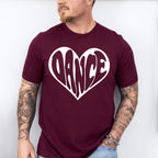 Dance Heart Design - Dancing Unisex Crewneck T-Shirt Sweatshirt Hoodie