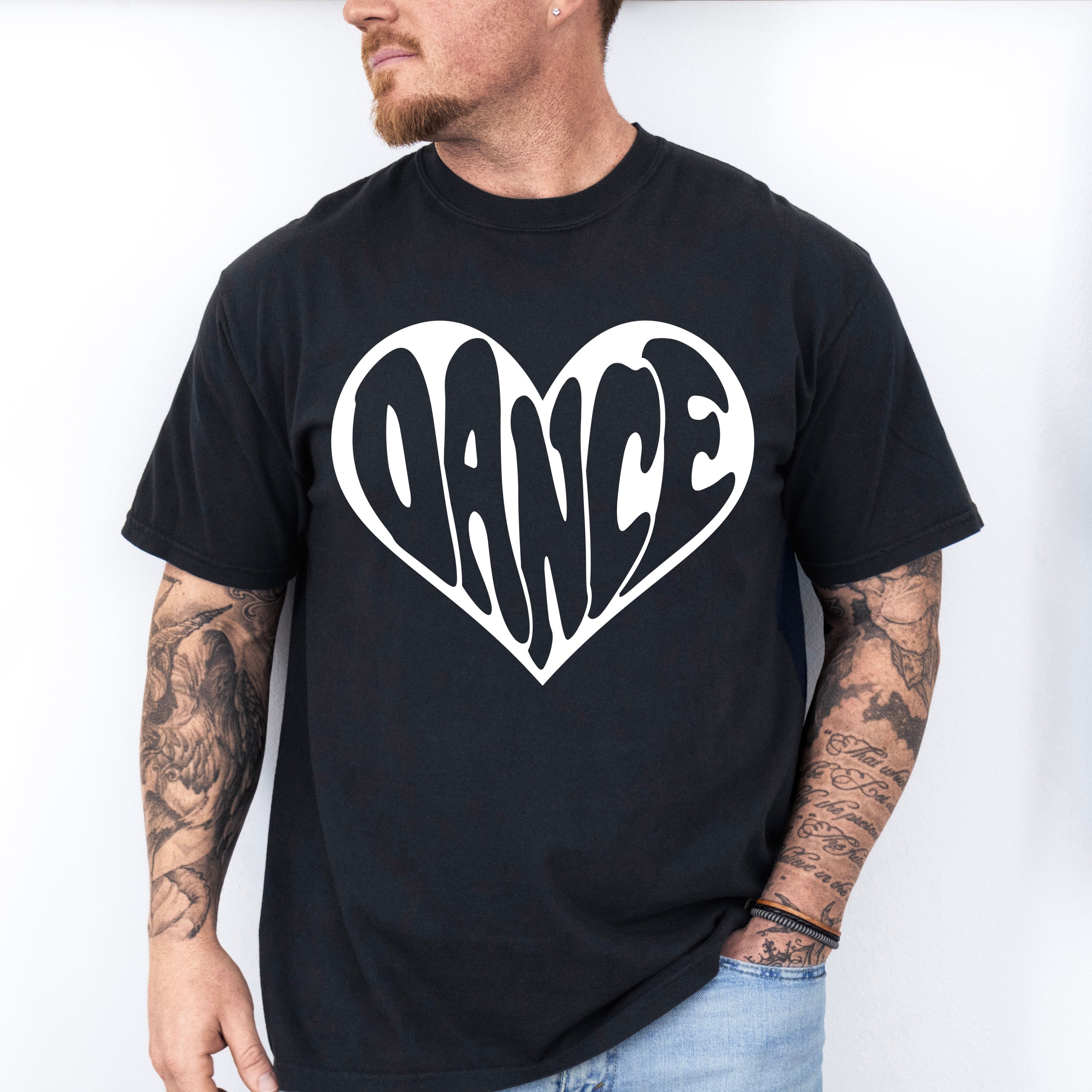 Dance Heart Design - Dancing Unisex Crewneck T-Shirt Sweatshirt Hoodie