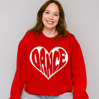 Dance Heart Design - Dancing Unisex Crewneck T-Shirt Sweatshirt Hoodie