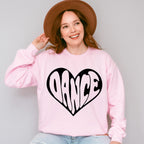Dance Heart Design - Dancing Unisex Crewneck T-Shirt Sweatshirt Hoodie