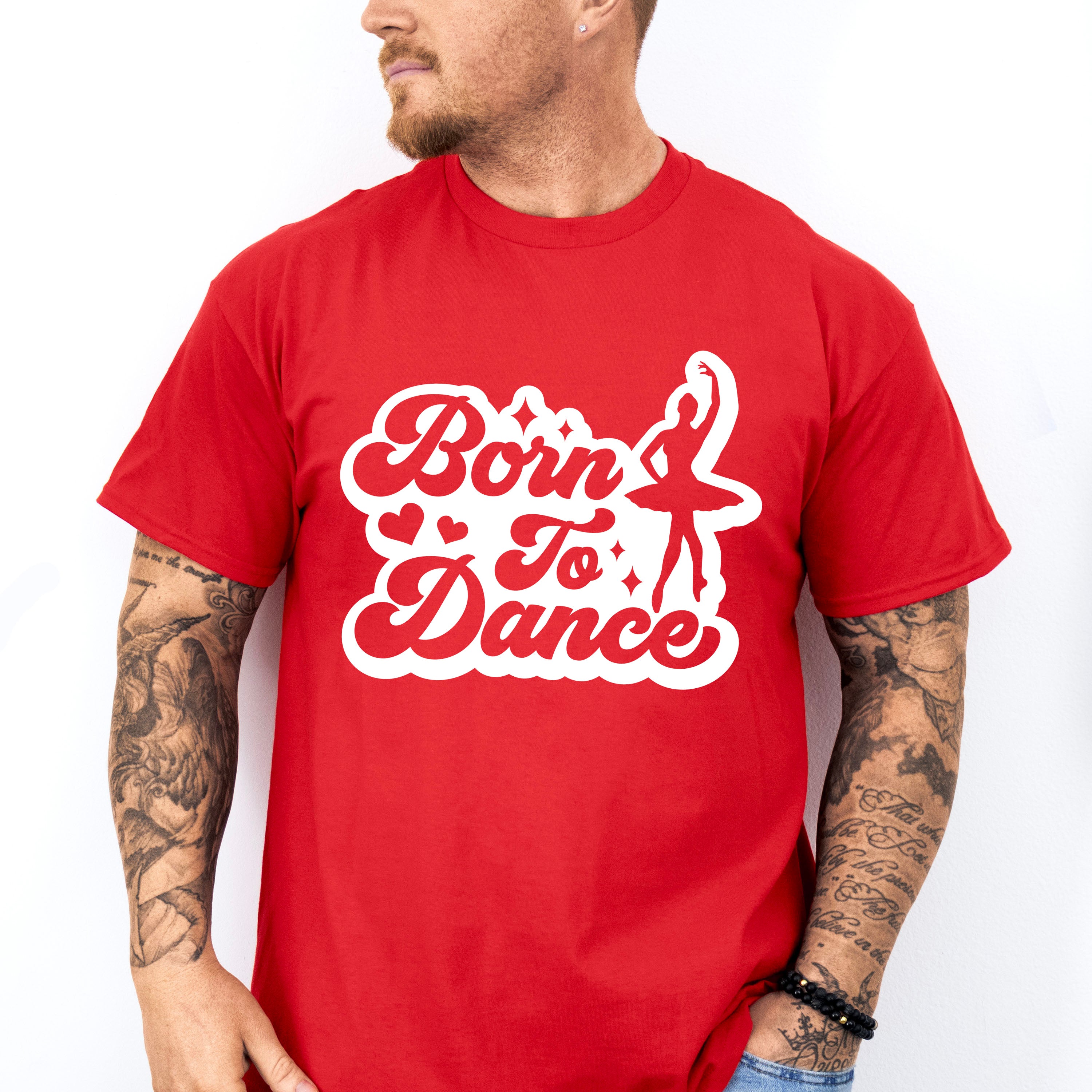 Born To Dance Design - Dancing Unisex Crewneck T-Shirt Sweatshirt Hoodie