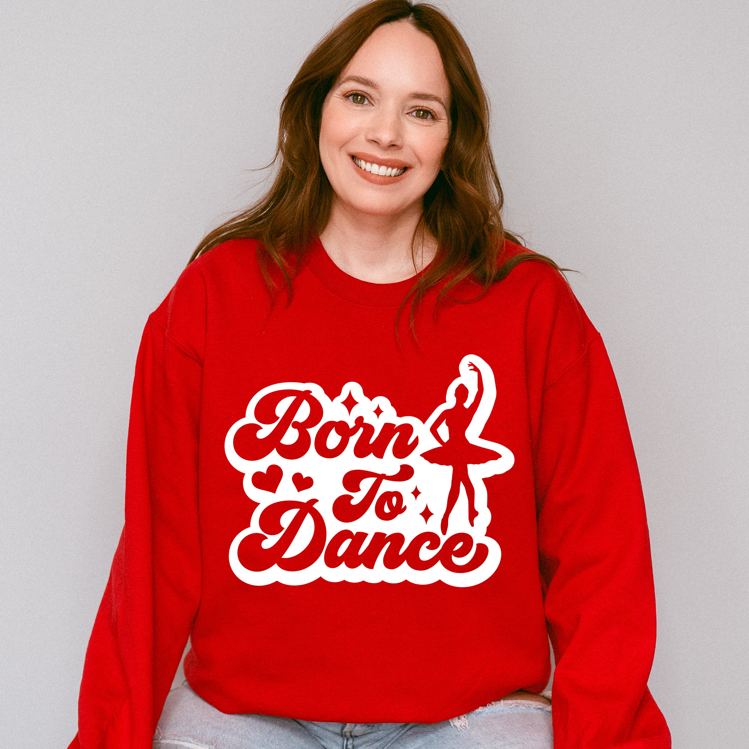 Born To Dance Design - Dancing Unisex Crewneck T-Shirt Sweatshirt Hoodie