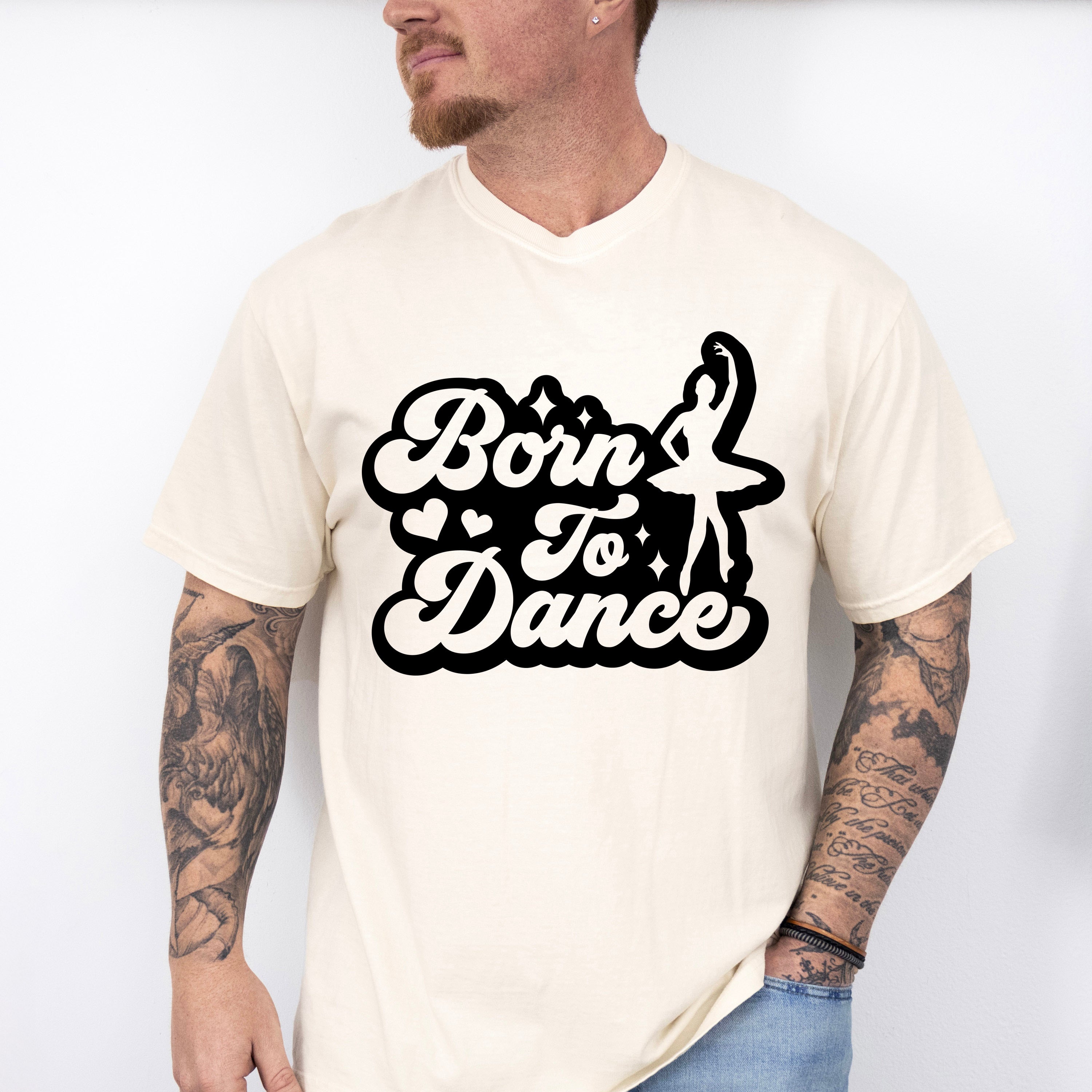 Born To Dance Design - Dancing Unisex Crewneck T-Shirt Sweatshirt Hoodie