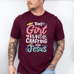 Crafting And Jesus - Crafting Unisex Crewneck T-Shirt Sweatshirt Hoodie