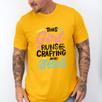 Crafting And Jesus - Crafting Unisex Crewneck T-Shirt Sweatshirt Hoodie