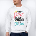 Crafting And Jesus - Crafting Unisex Crewneck T-Shirt Sweatshirt Hoodie