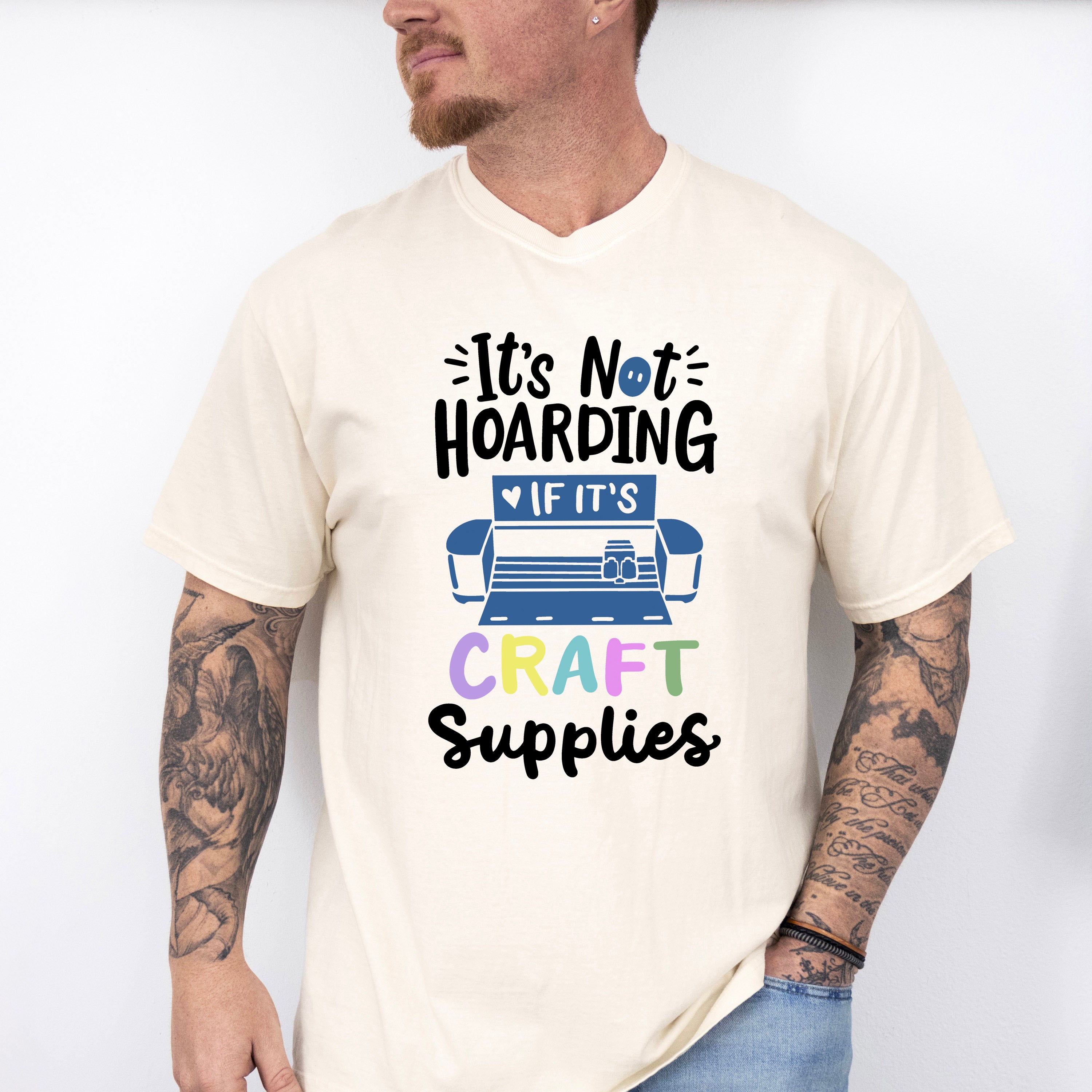 It's Not Hoarding - Crafting Unisex Crewneck T-Shirt Sweatshirt Hoodie