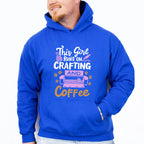 Crafting And Coffee - Crafting Unisex Crewneck T-Shirt Sweatshirt Hoodie