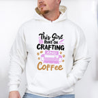 Crafting And Coffee - Crafting Unisex Crewneck T-Shirt Sweatshirt Hoodie