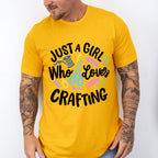 Who Loves Crafting - Crafting Unisex Crewneck T-Shirt Sweatshirt Hoodie